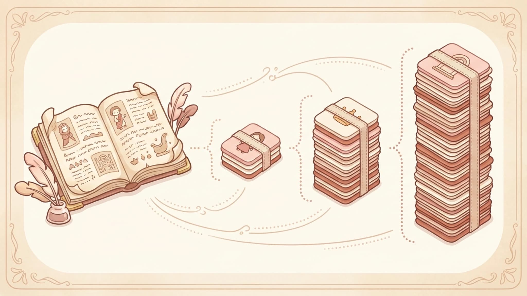 Editorial illustration showing different ways websites count Kama Sutra position names