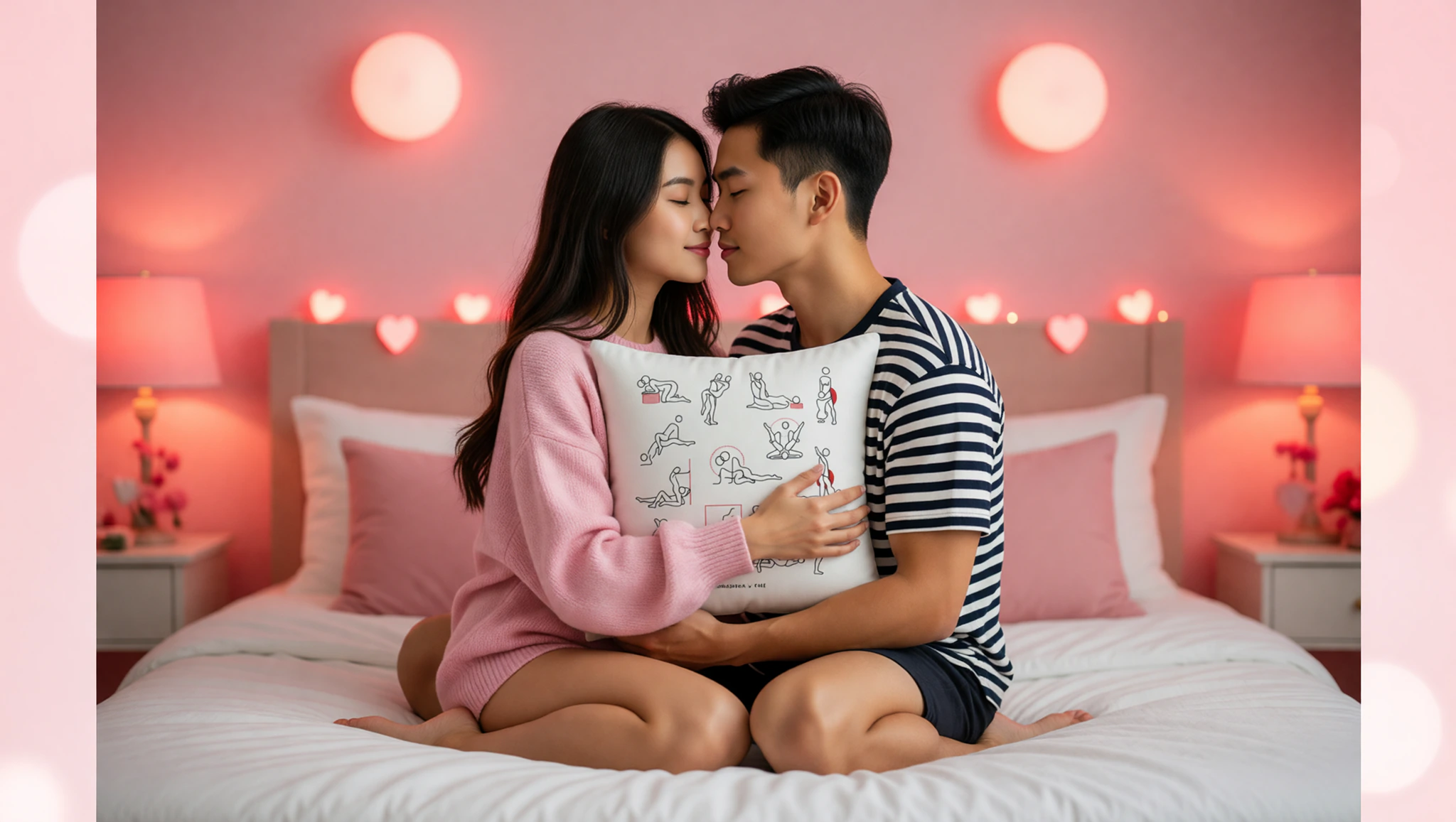 A loving couple reconnects intensely in eye-locking missionary during their long-distance reunion.