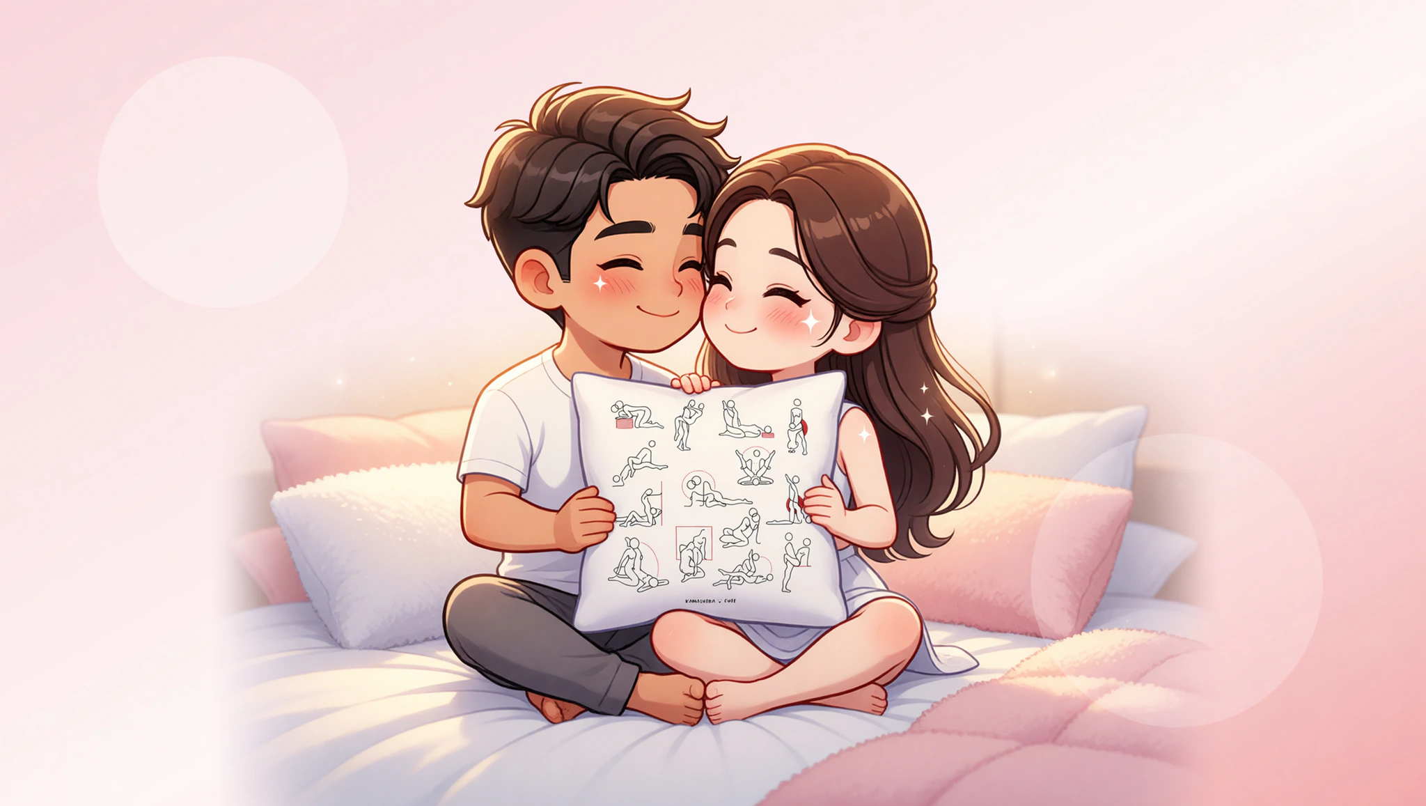 A man and woman in the Blossoming Lotus position, embracing closely to foster deep intimacy.