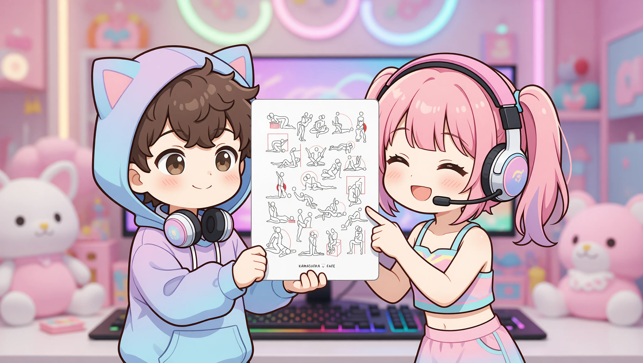 Erotic images gamer couple