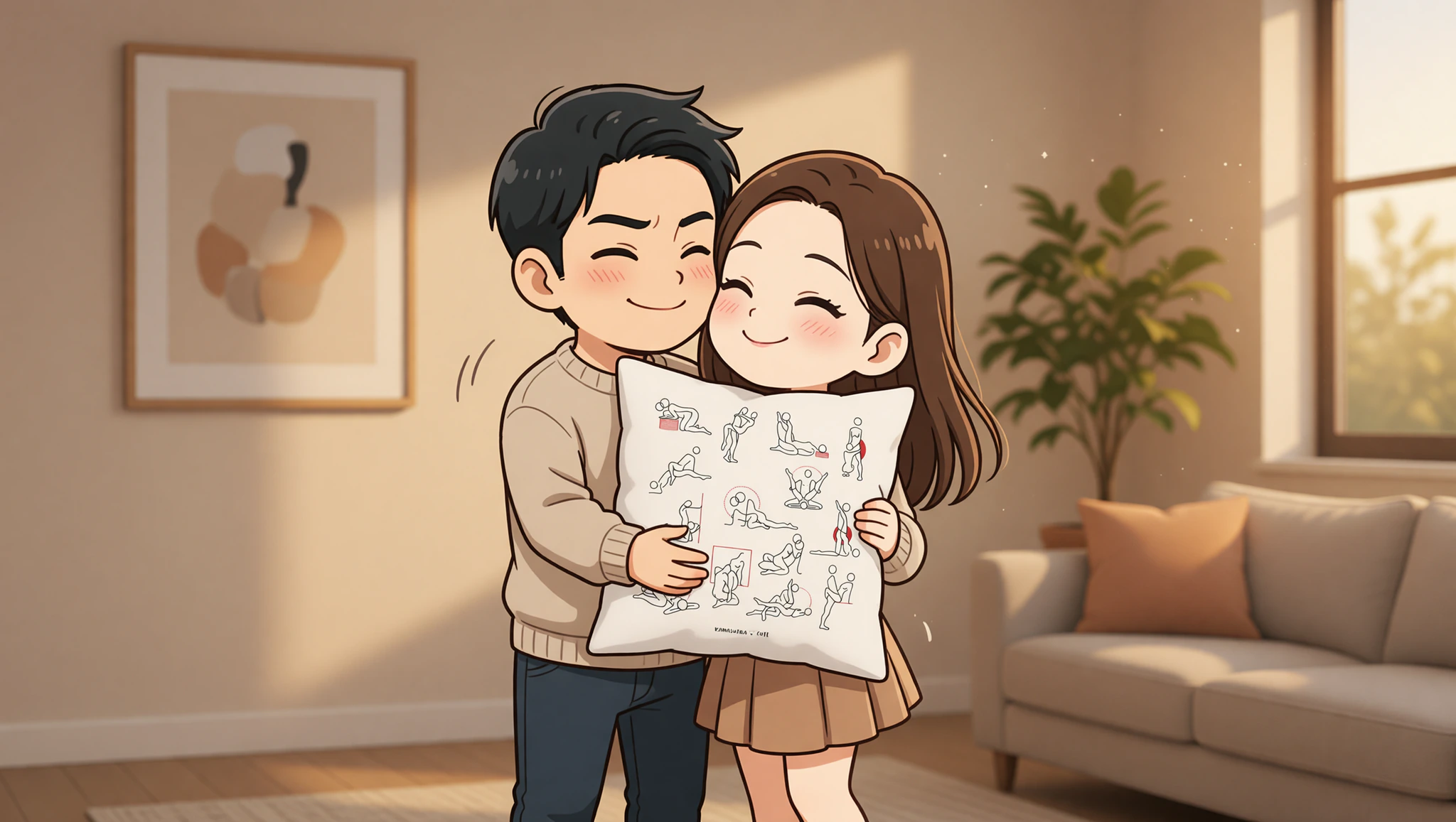 Pareja heterosexual disfrutando una postura sexual espontánea sobre la encimera con pasión intensa y conexión ardiente.