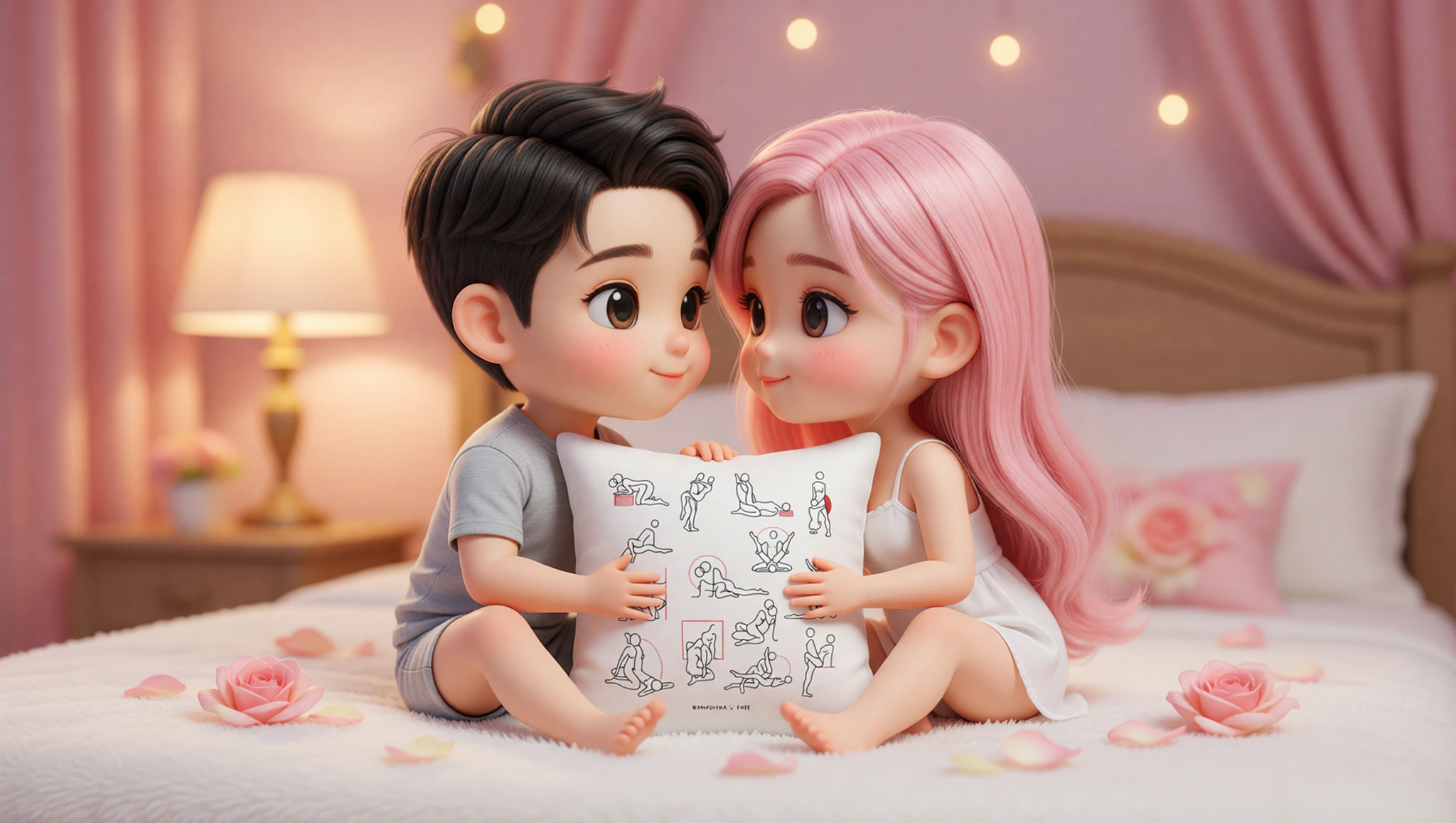 Loving man and woman in Sacred Lotus position, deepening their emotional and physical bond through intimate connection.