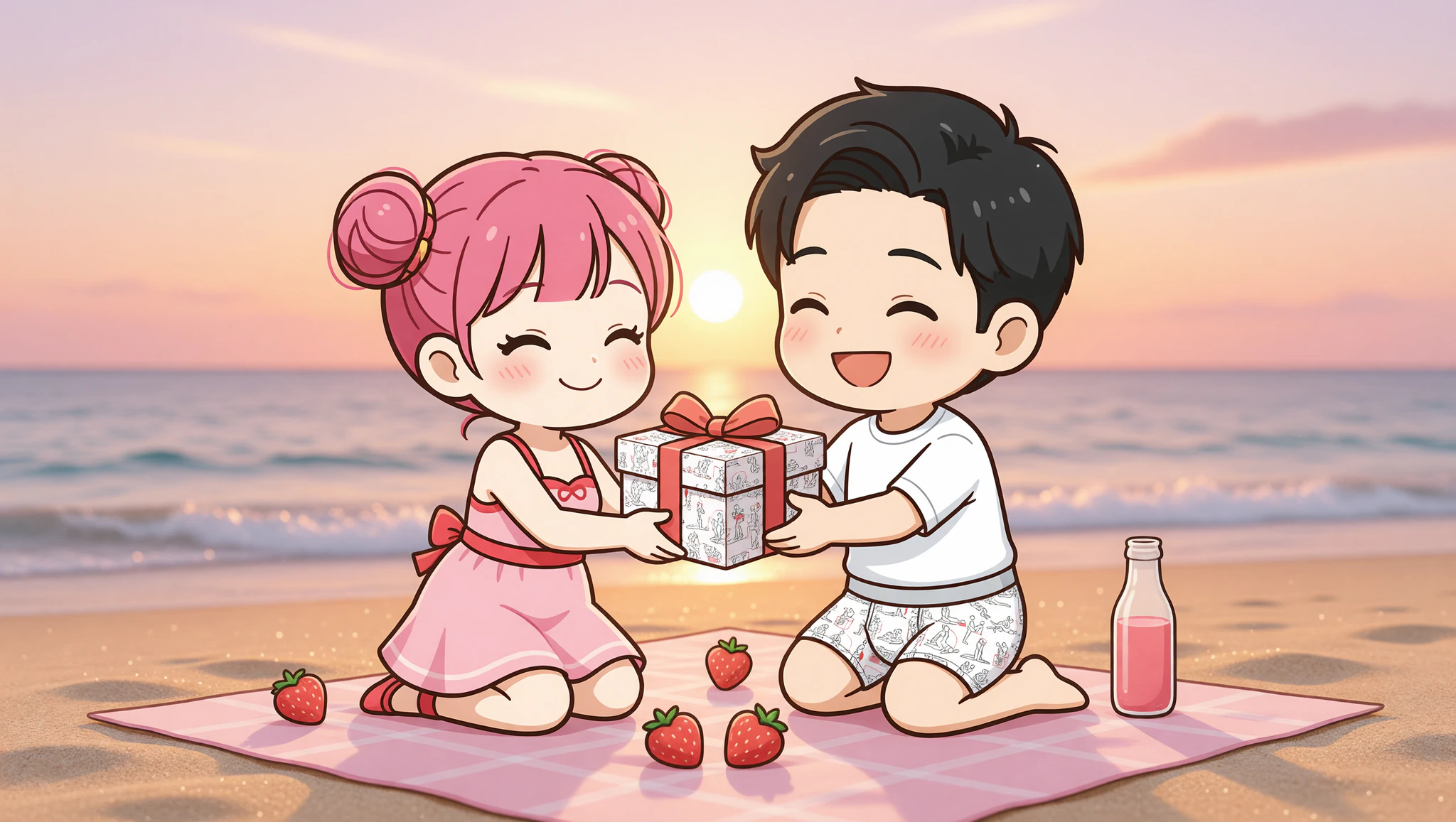 Couple on spicy birthday date revealing boutique Kamasutra briefs