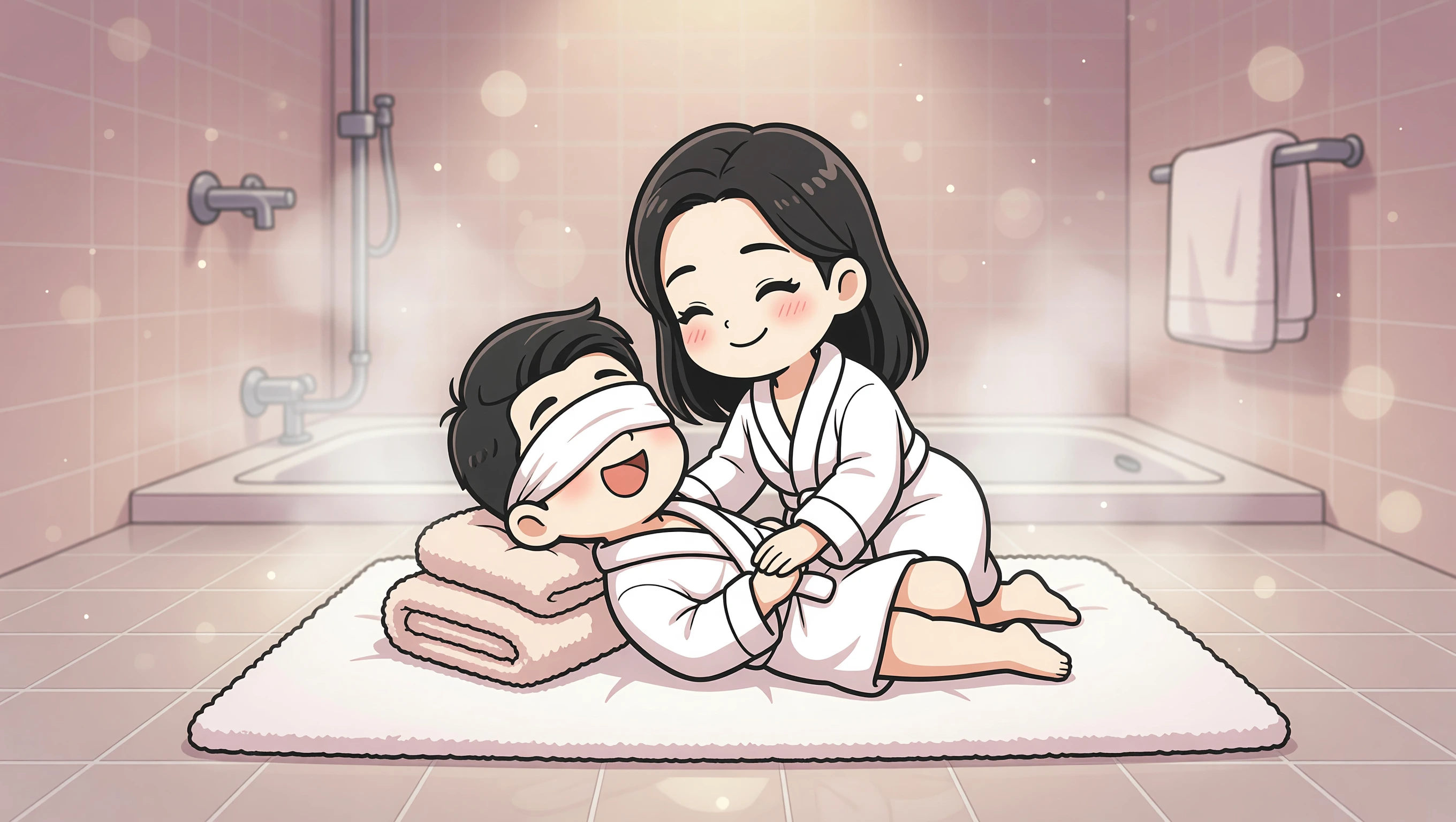 Towel Floor 69 illustration
