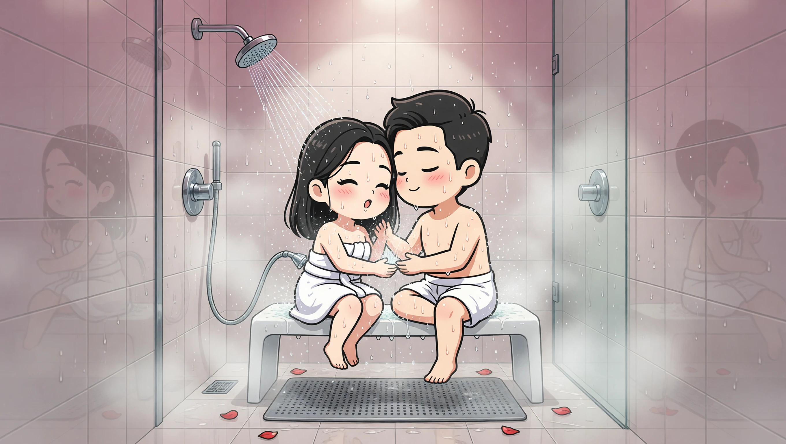 Shower Steam 69 illustration