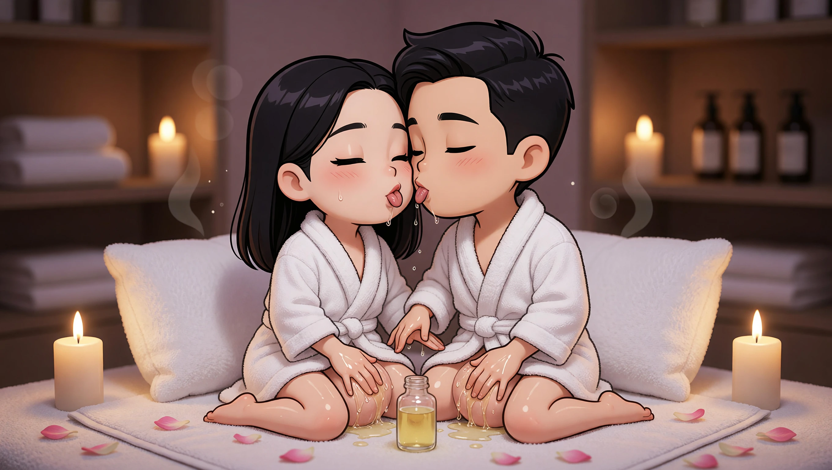 Massage Position illustration