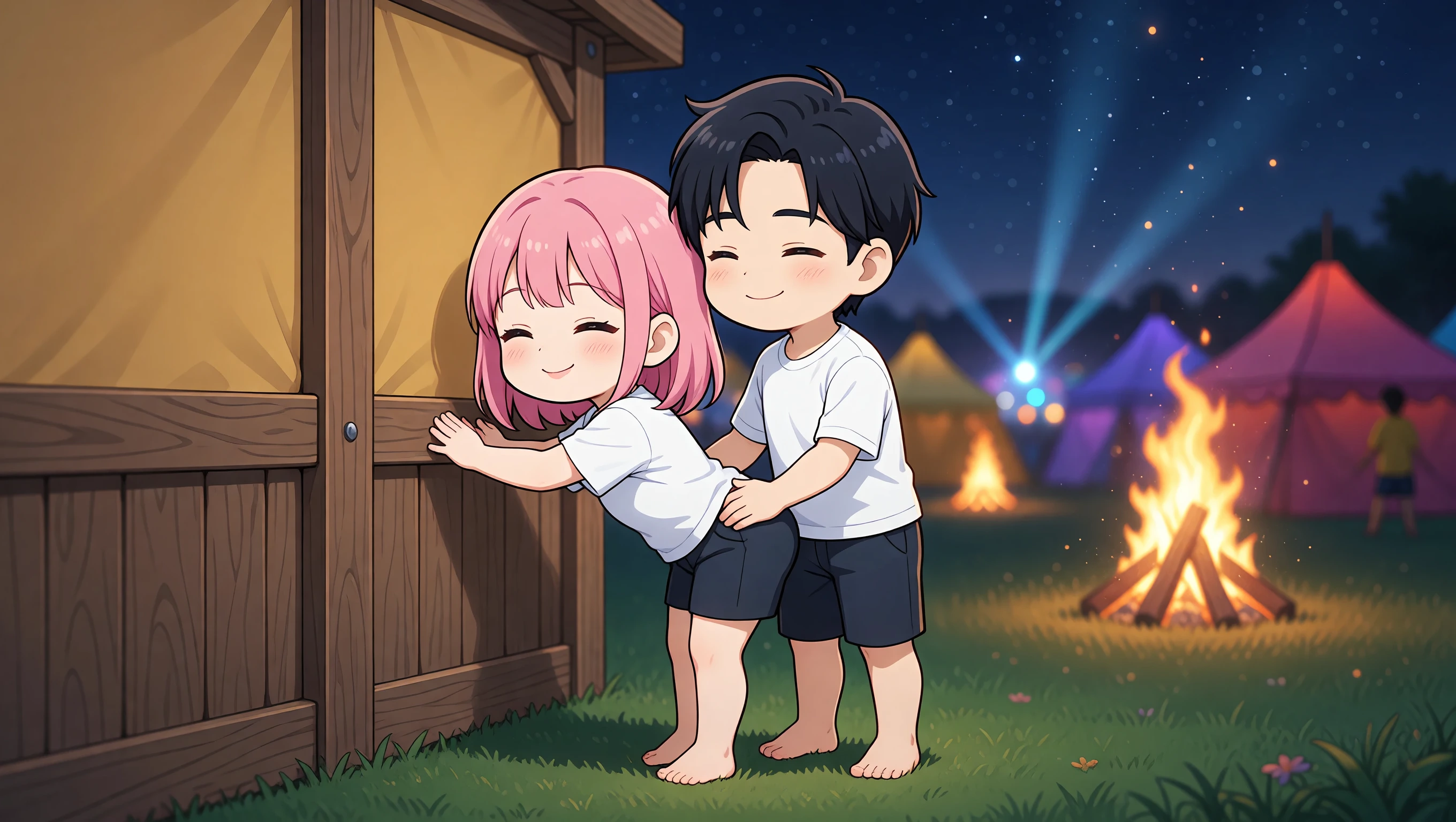 Bonfire Stand illustration