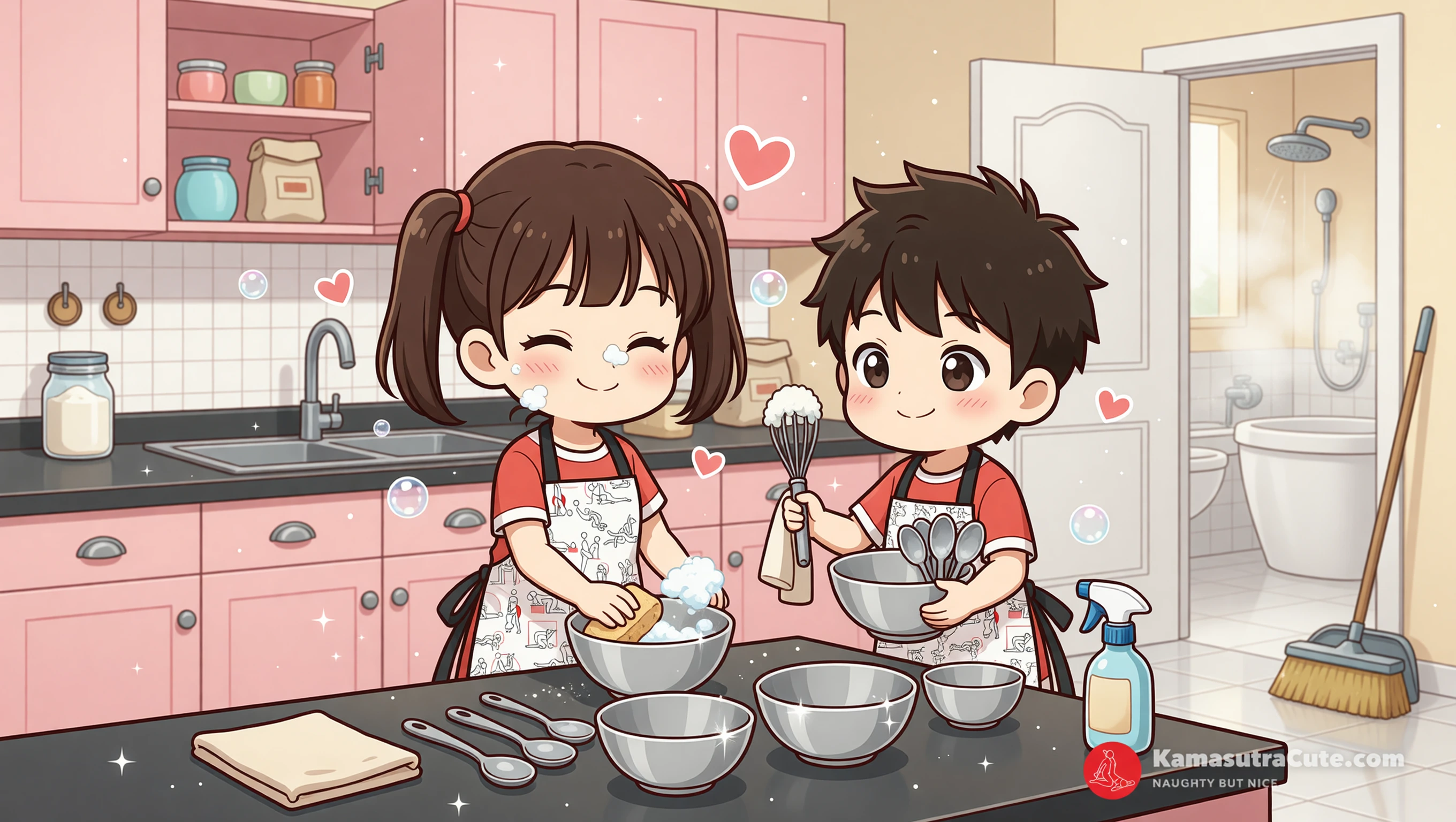 Clean The Kitchen illustration