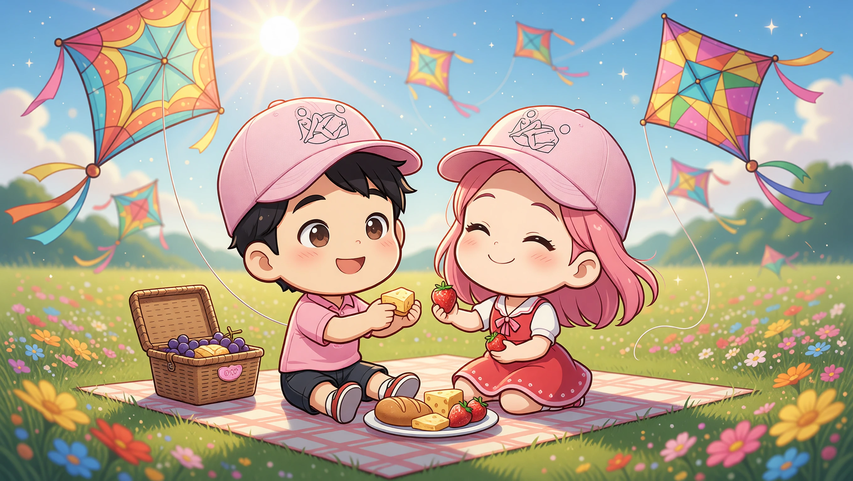 Share a Picnic illustration