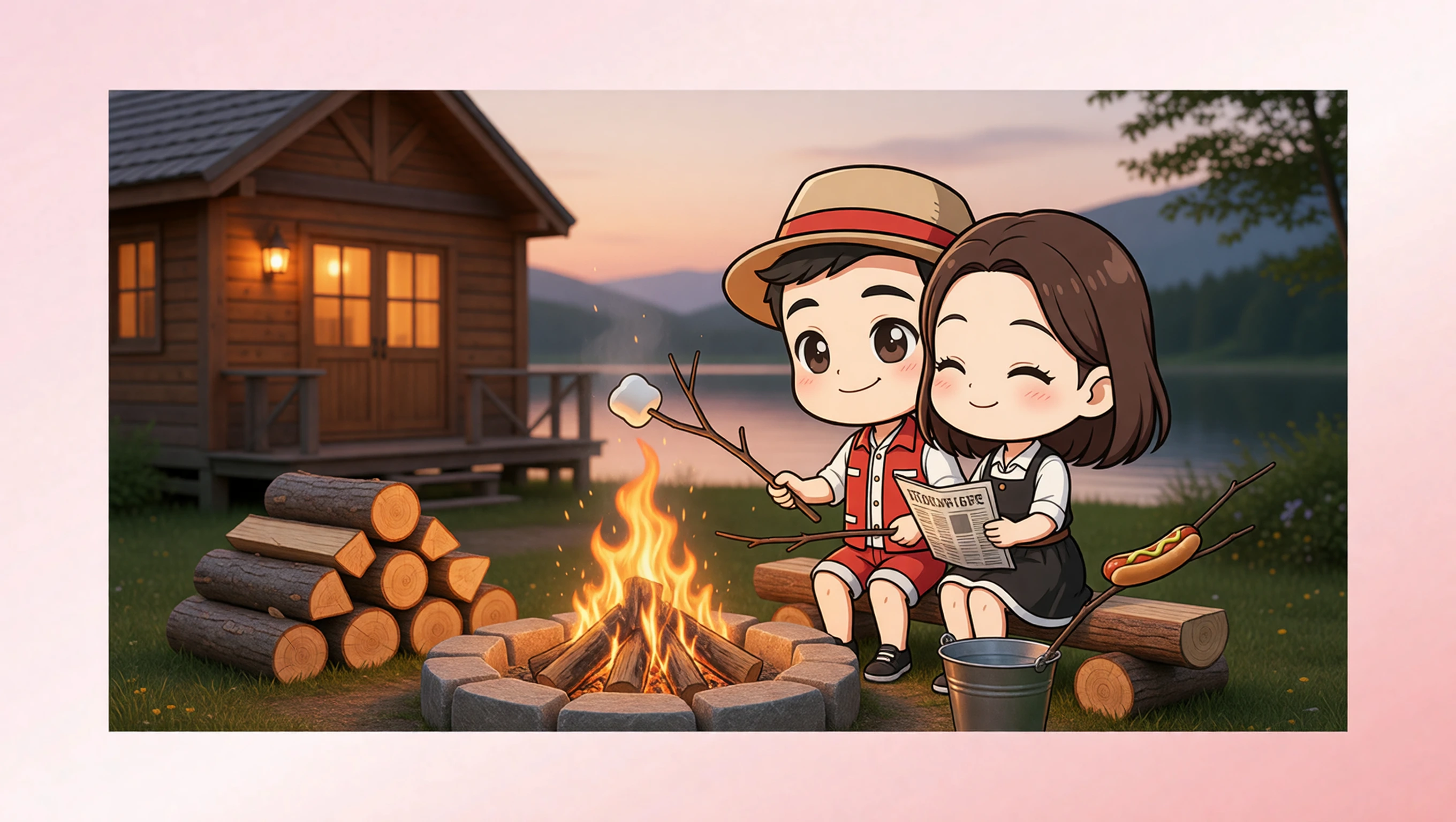 Build a Bonfire illustration