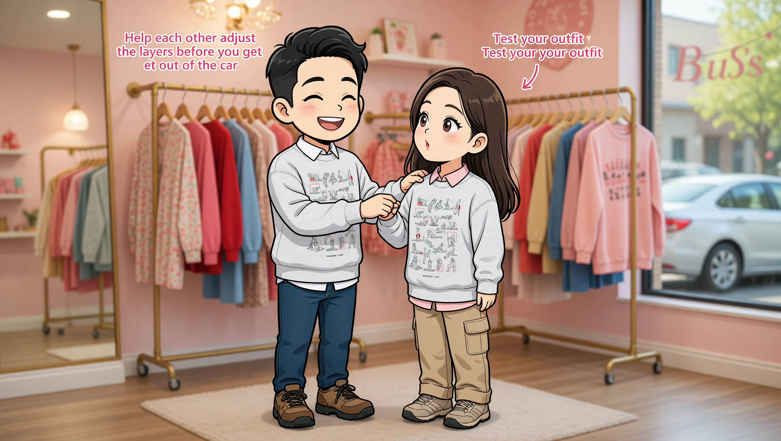 Wear Suitable Layers illustration