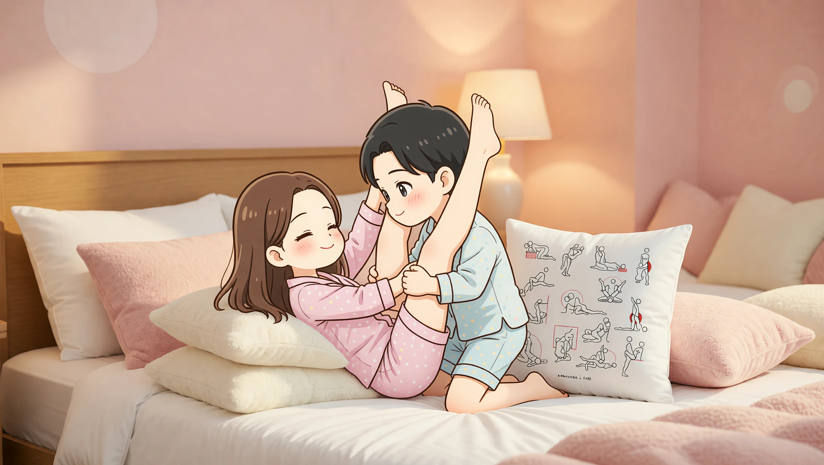 Legs on Shoulders illustration