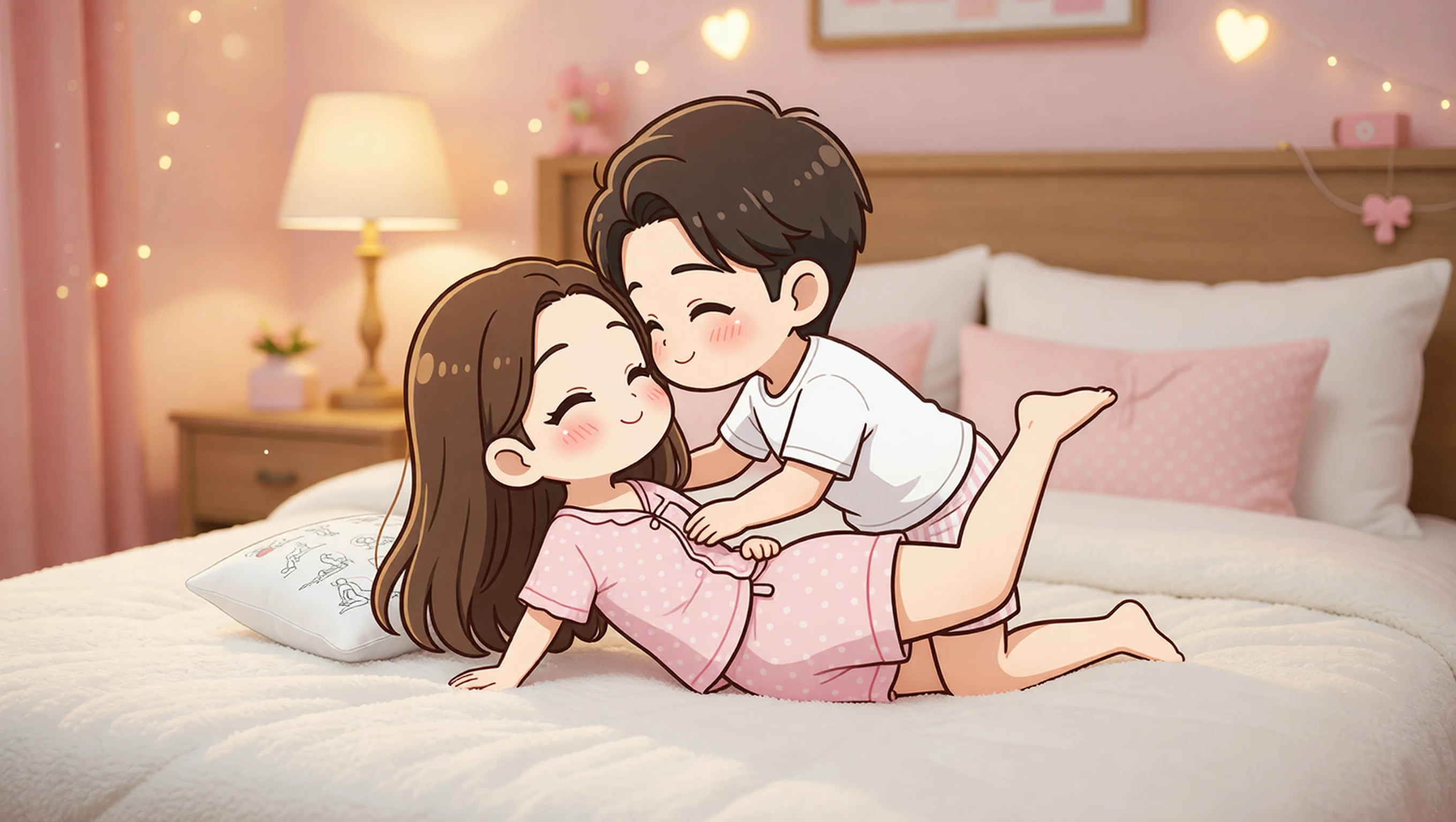 Spooning illustration