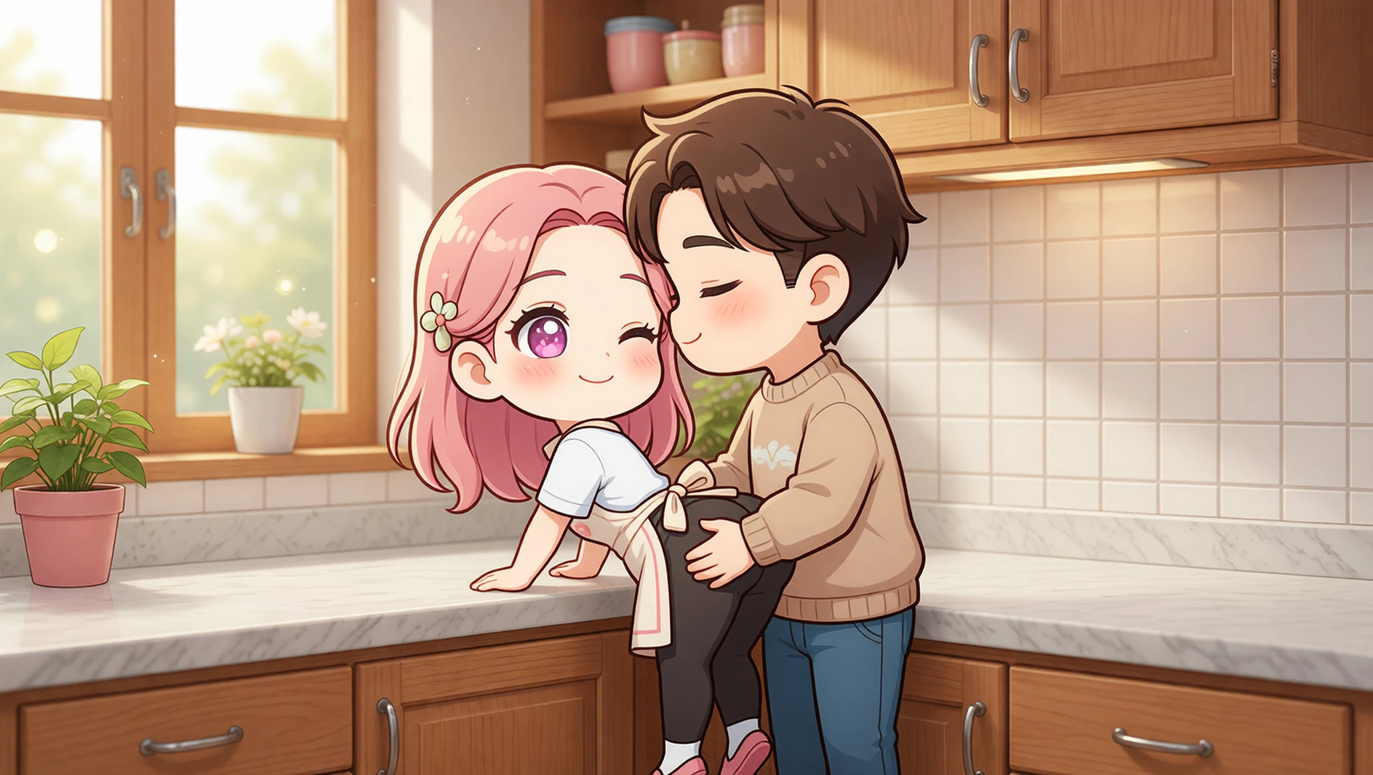 Bend Over Table illustration