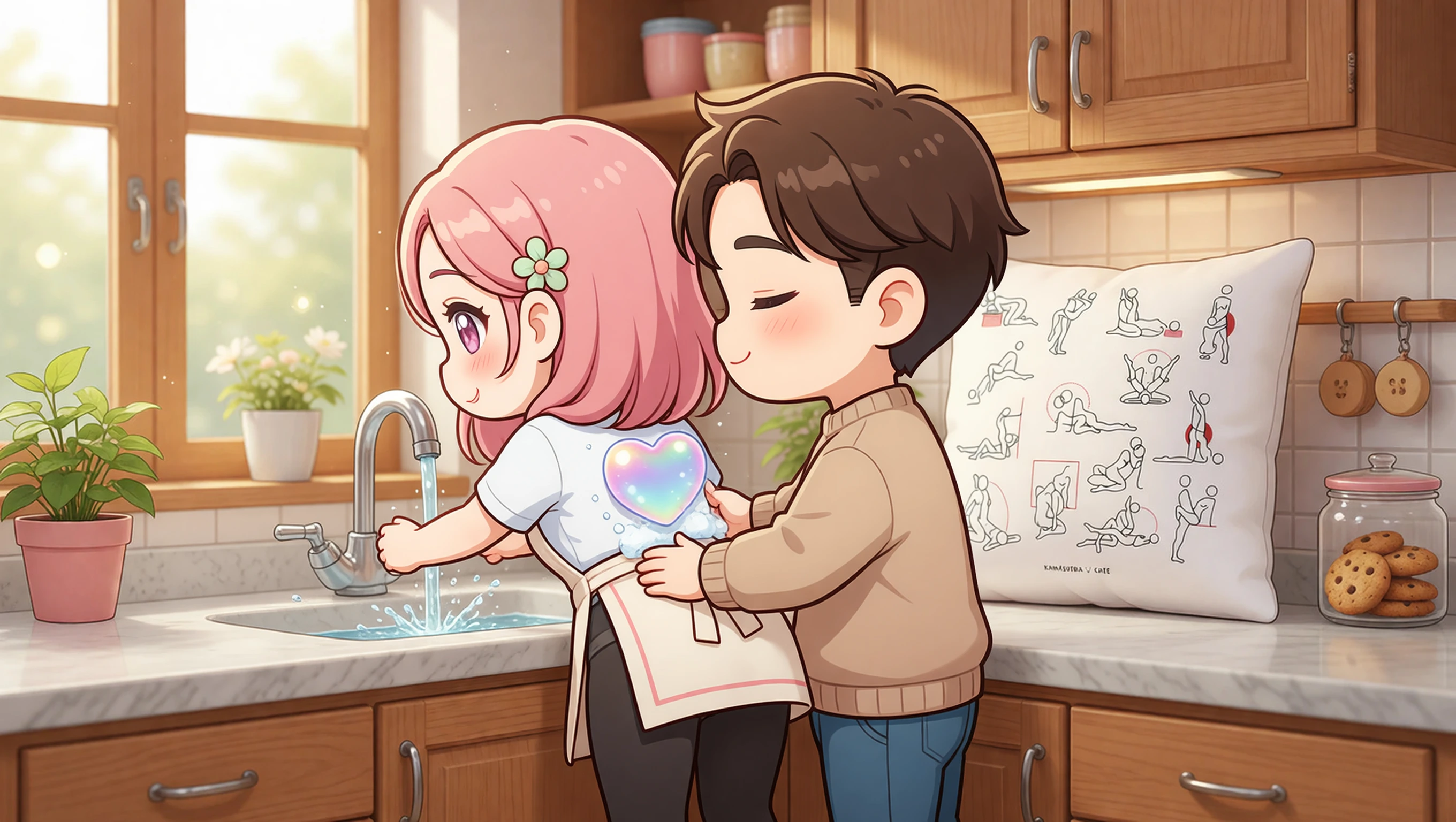 Lean on Sink illustration