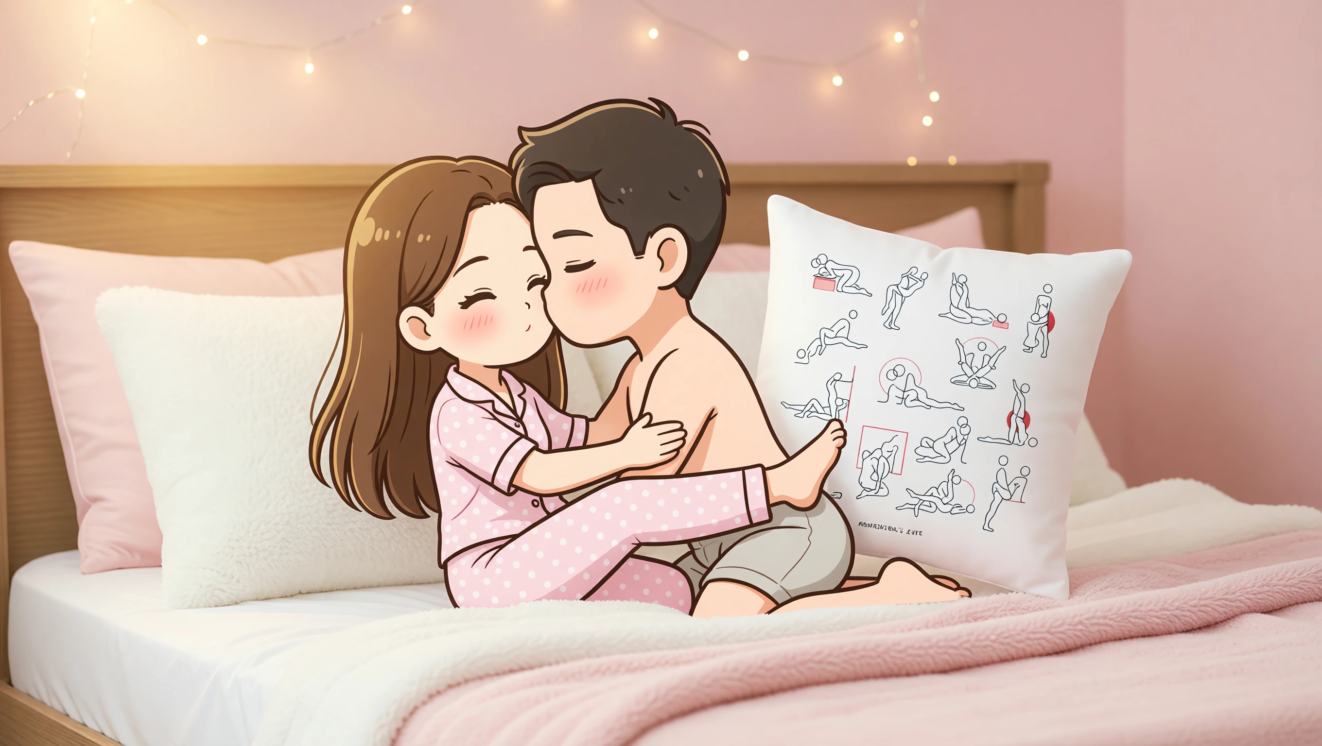 Spooning illustration
