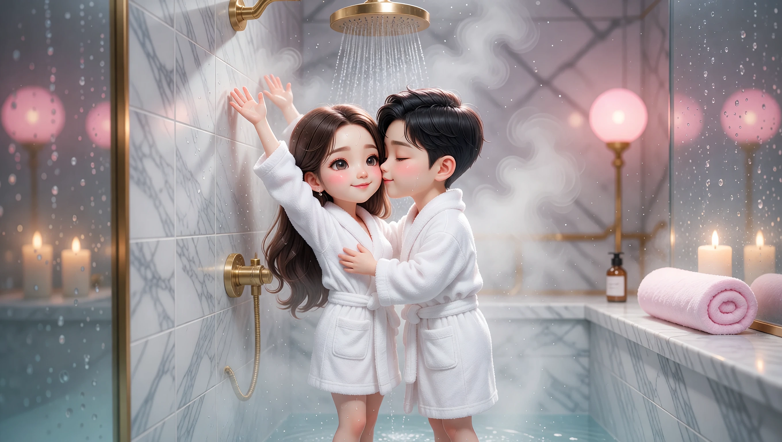 Shower Position illustration