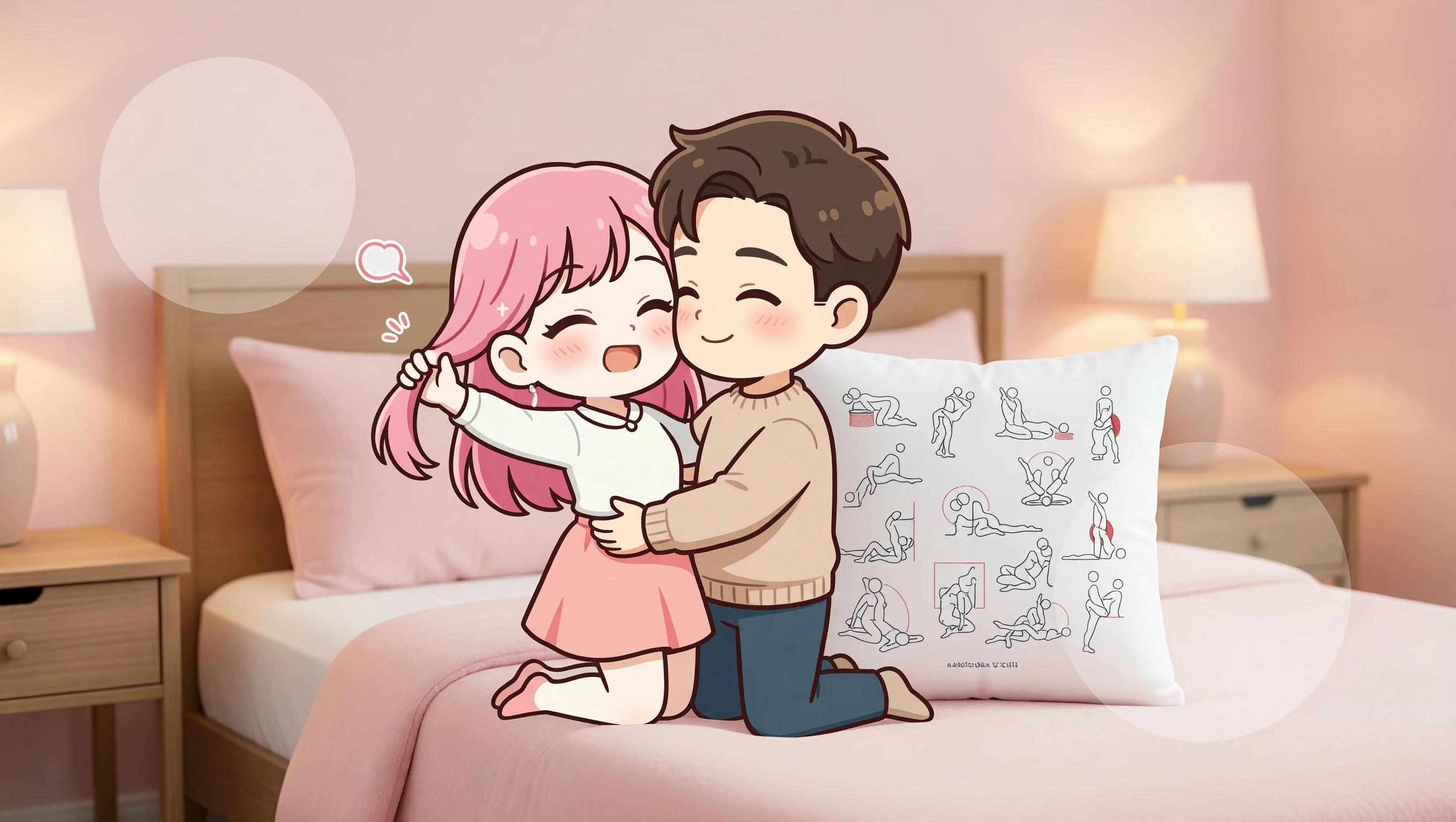 Headboard Kneel illustration