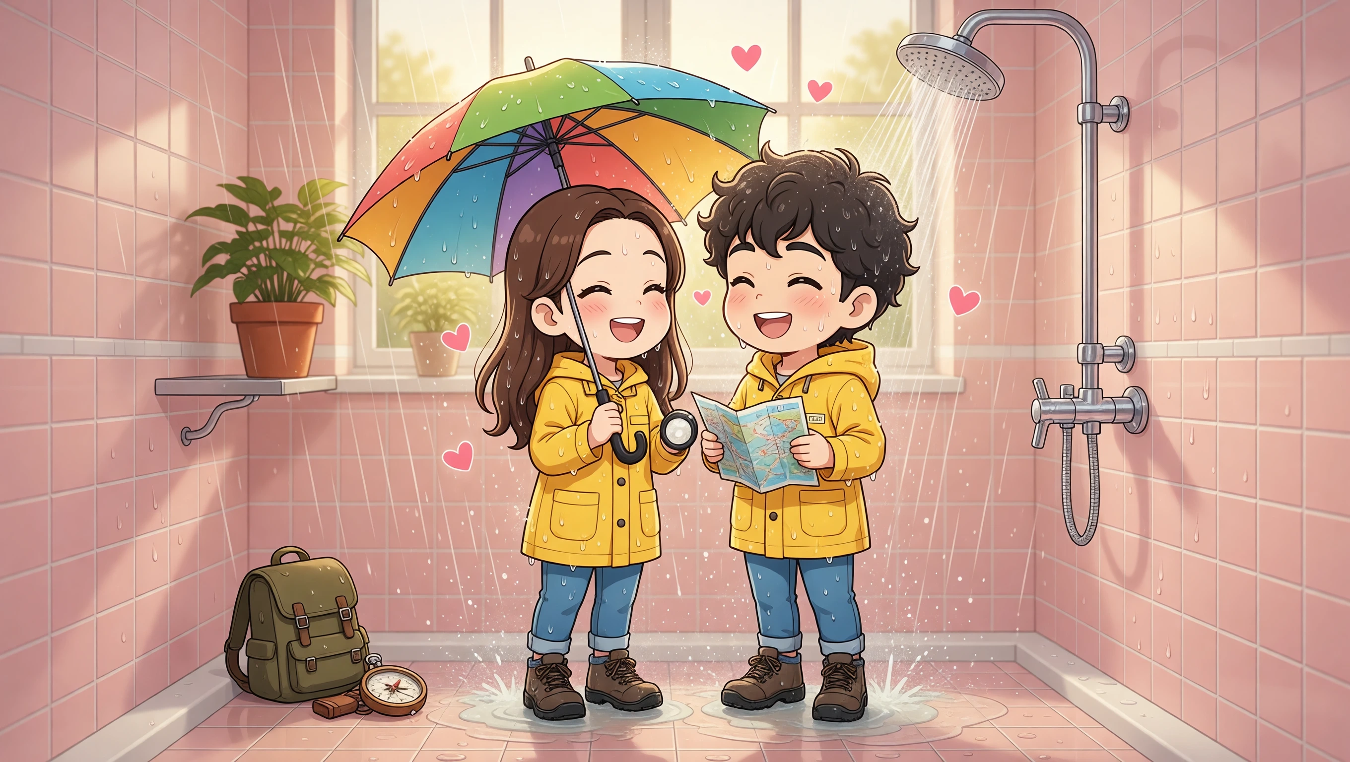 Shower Stand illustration