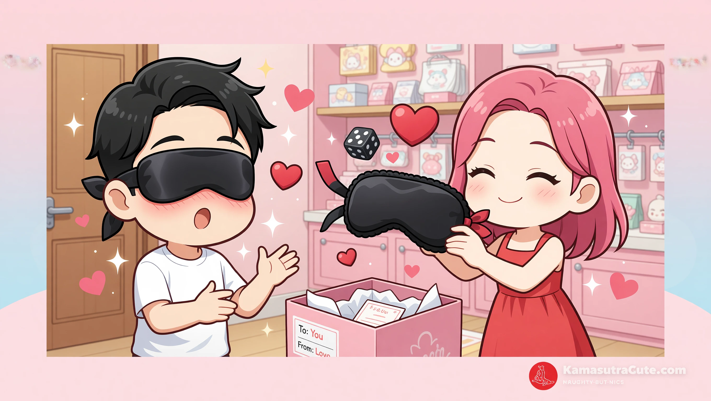 Soft Blindfold illustration