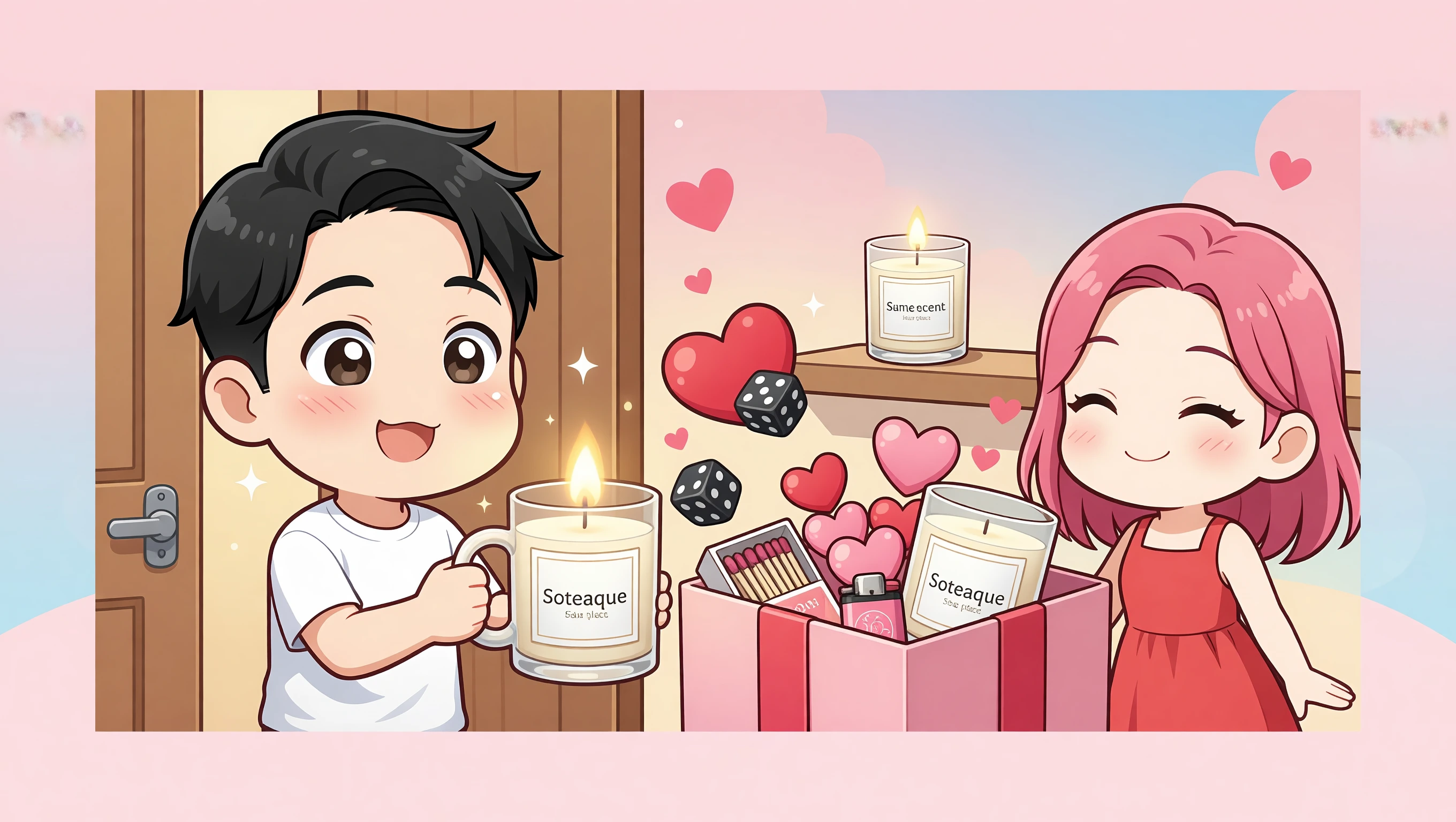 Scented Candle illustration