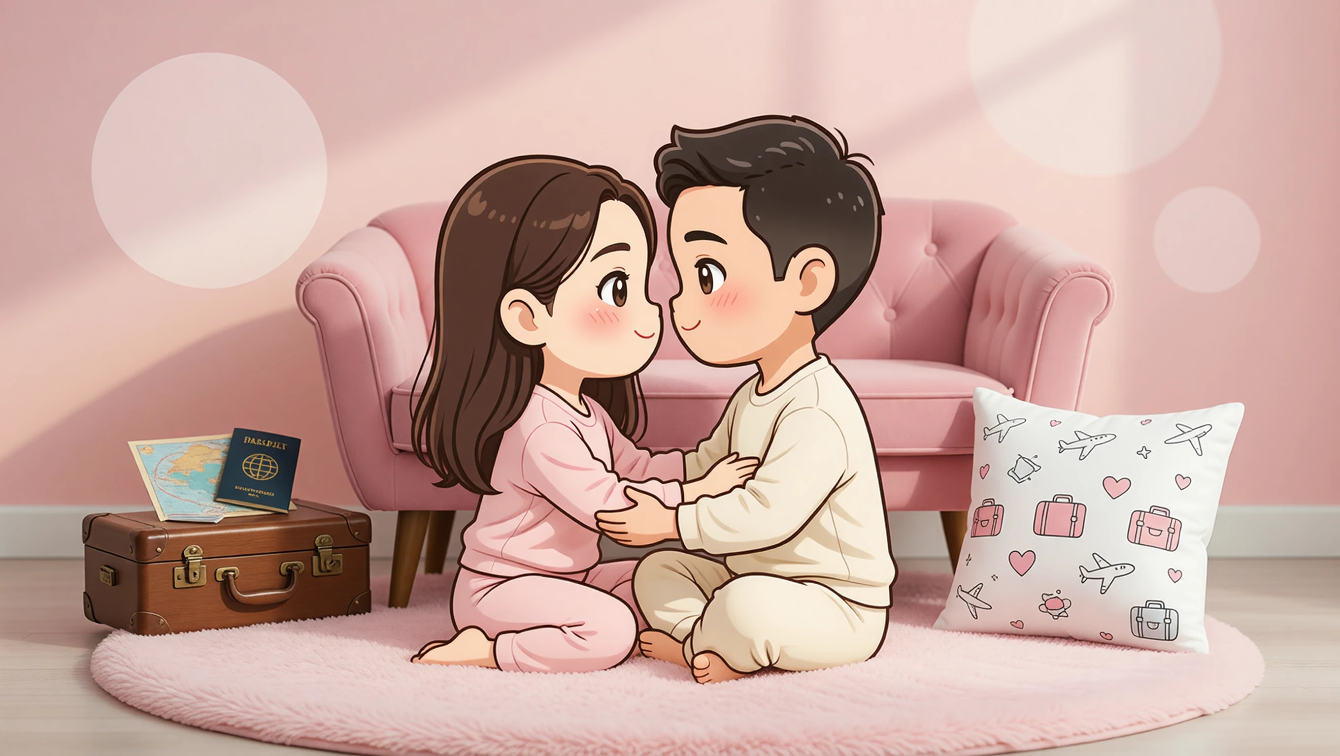 Lap Sitting illustration