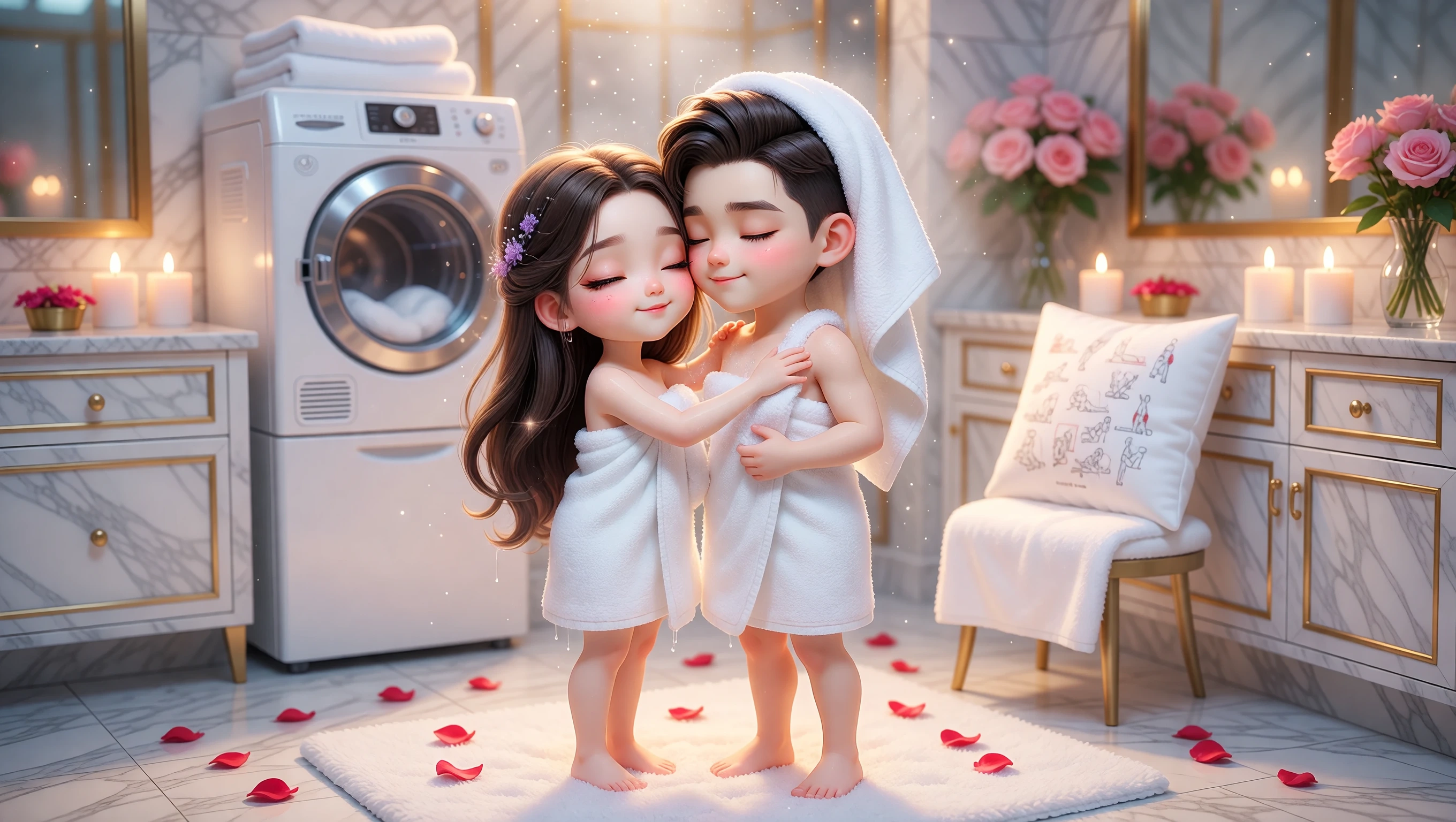 Dry Off Together illustration