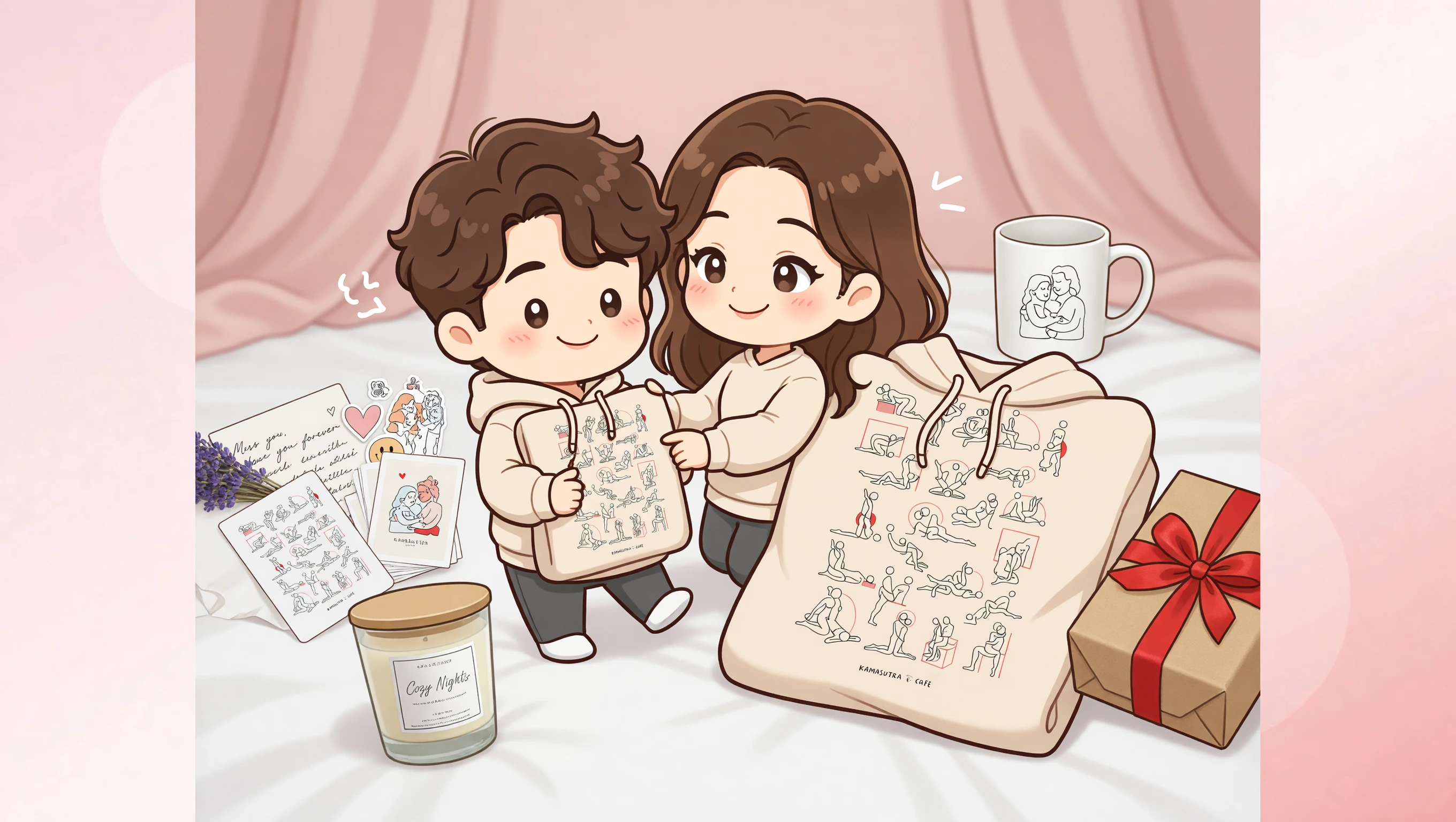 A Hoodie He Can Wear on Low-Energy Nights illustration