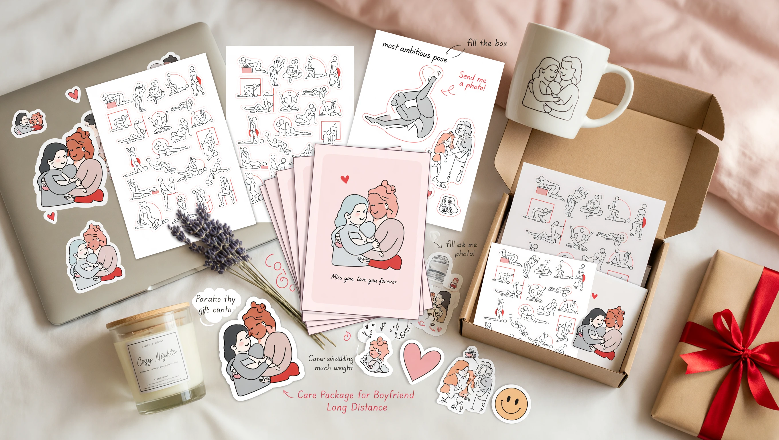 Sticker Sheet or Patches for His Laptop or Water Bottle illustration