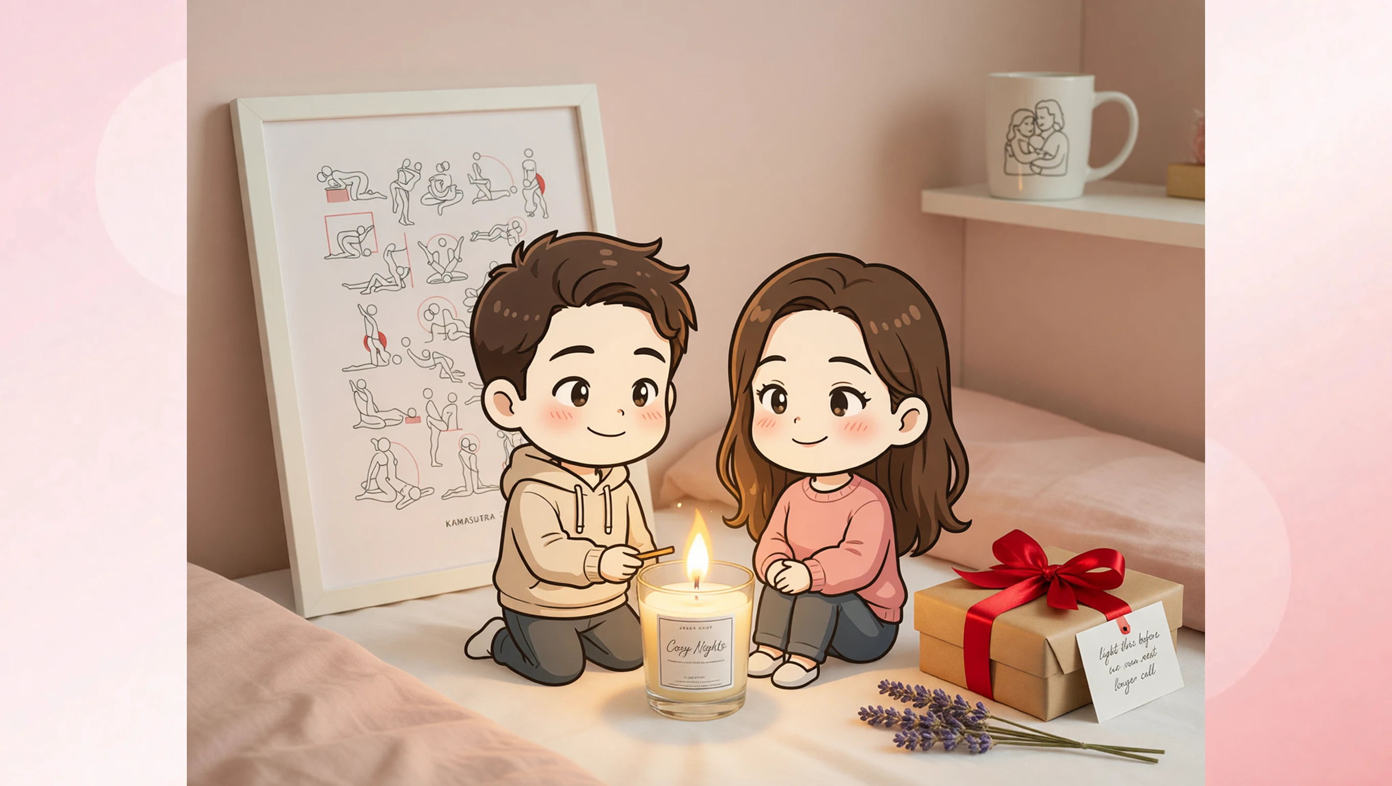 A Candle for Slow Nights illustration