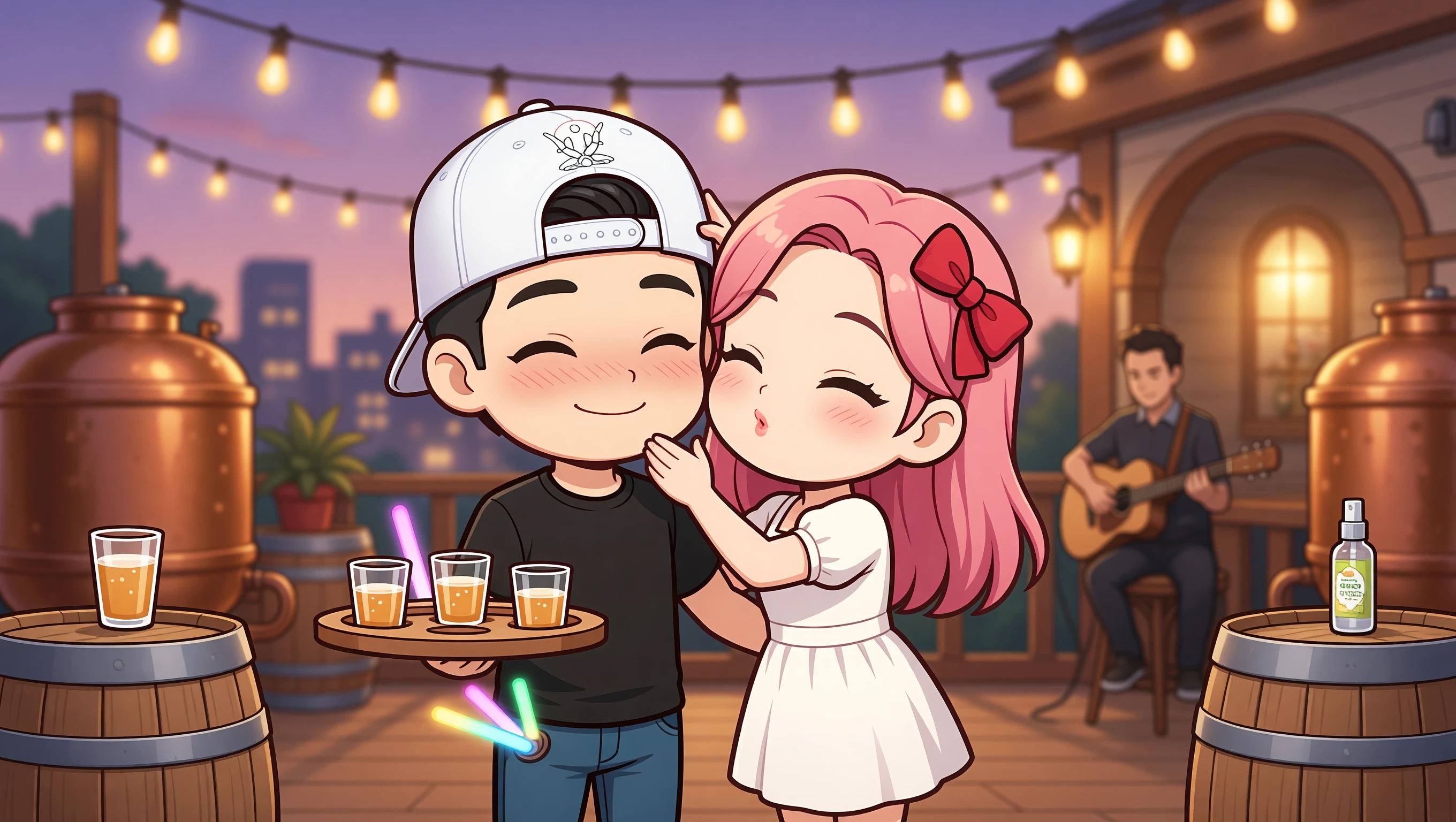 Twilight Lantern Brewery Tour illustration