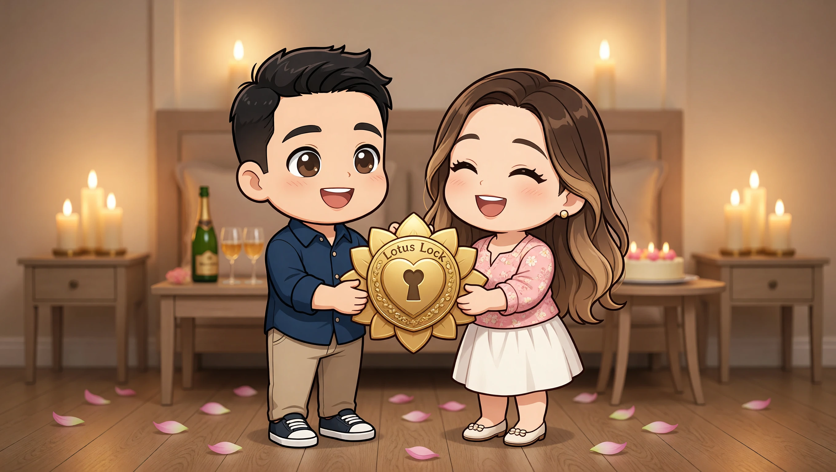 Lotus Lock illustration