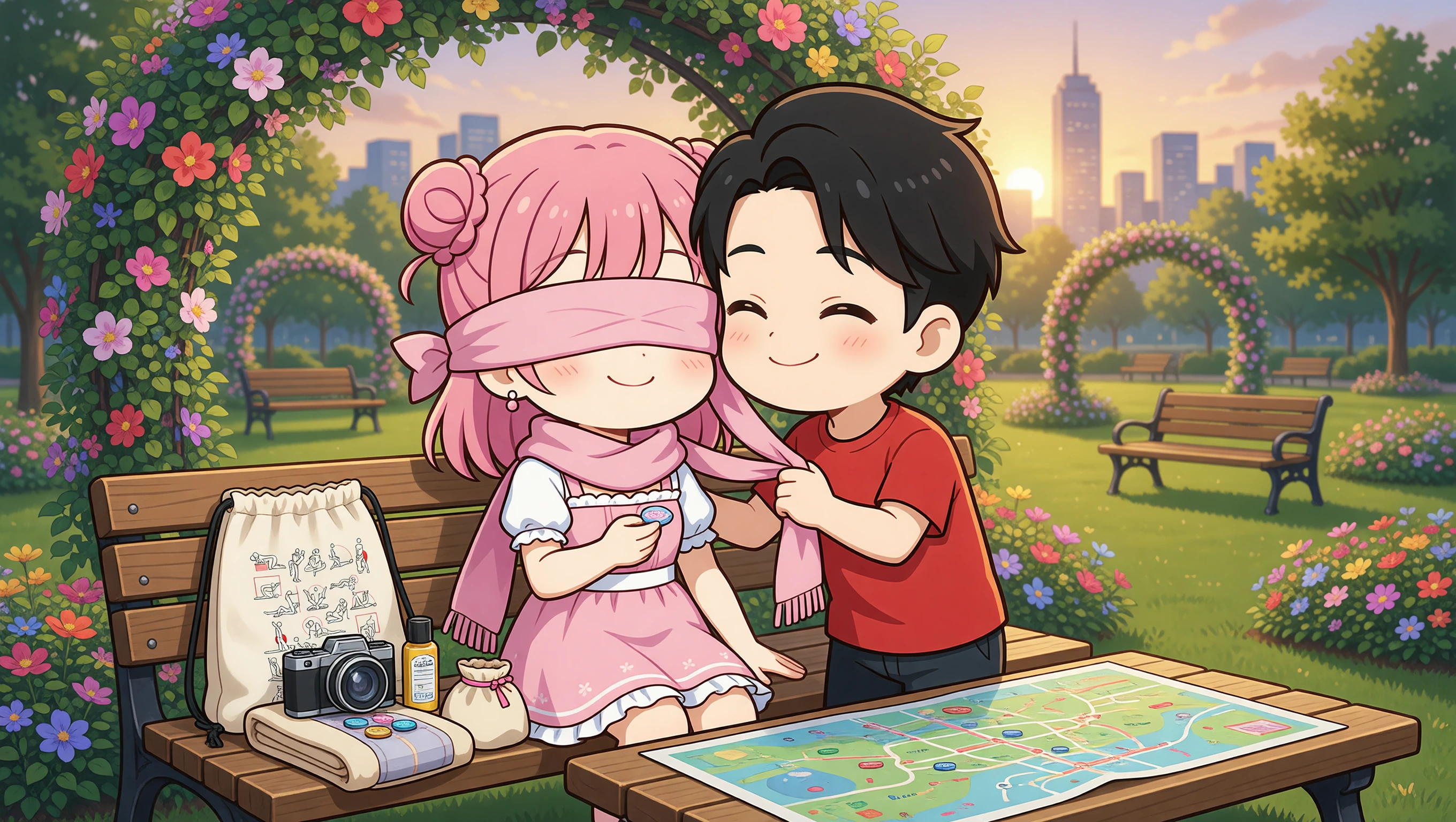 Park Hidden Gems illustration