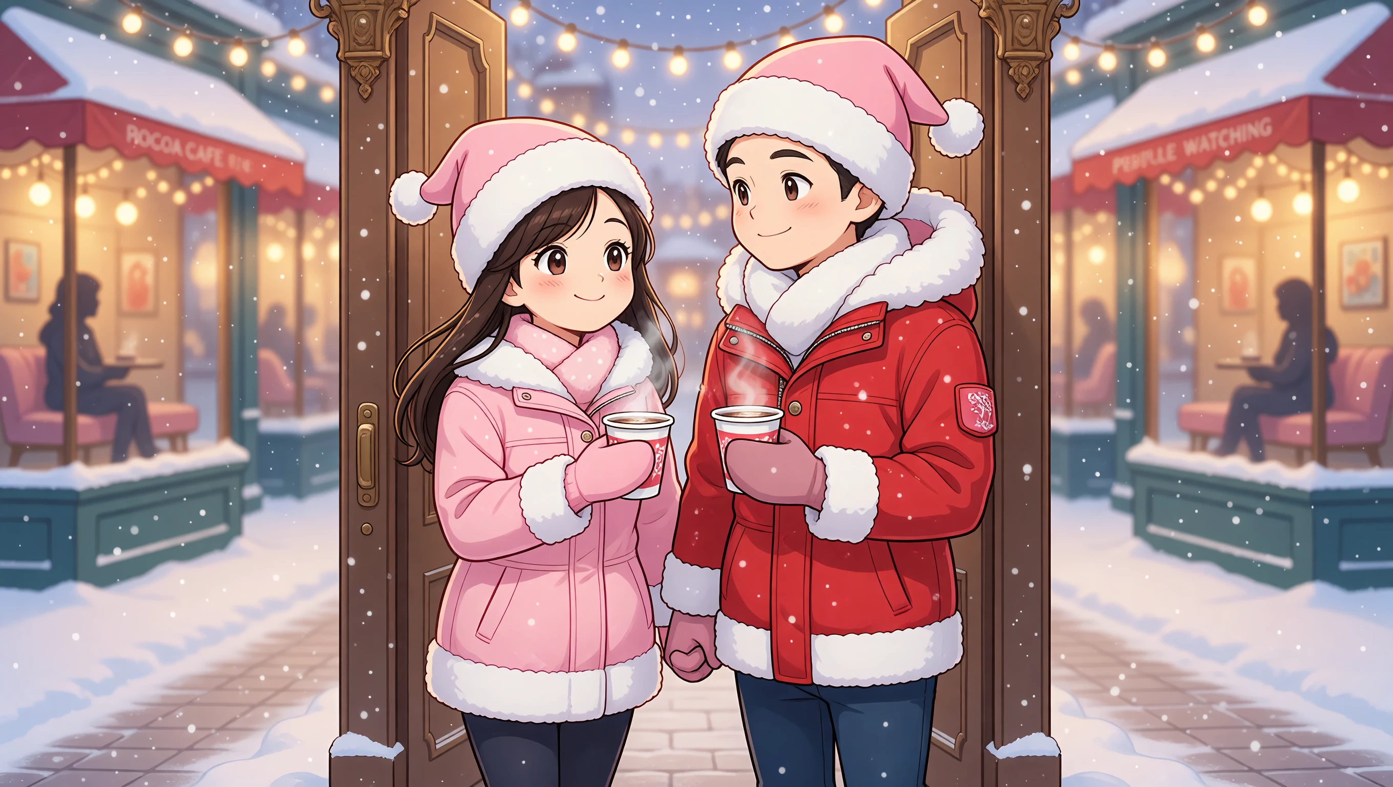 Cocoa Cafe Walk illustration