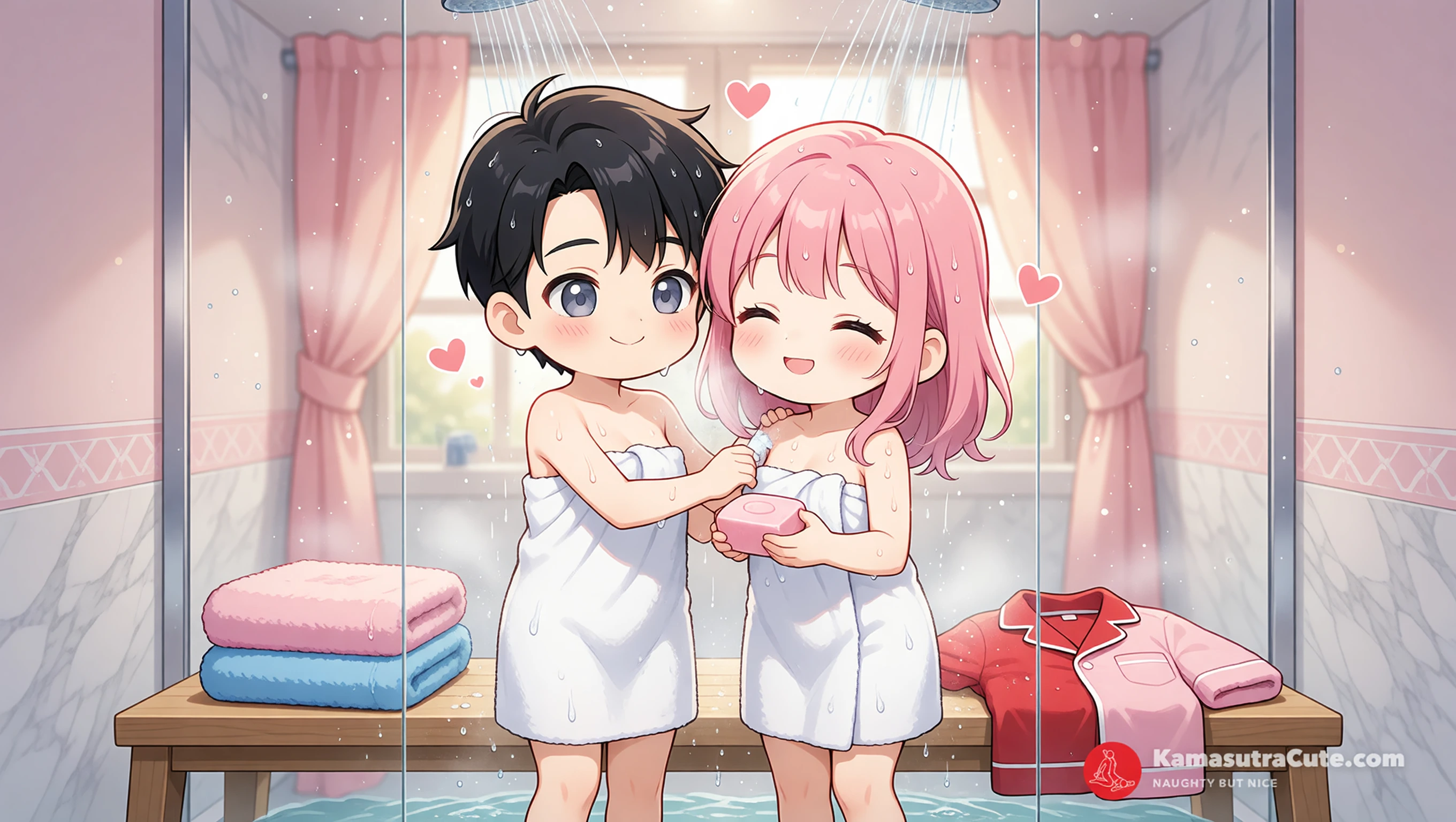 Shower Together illustration