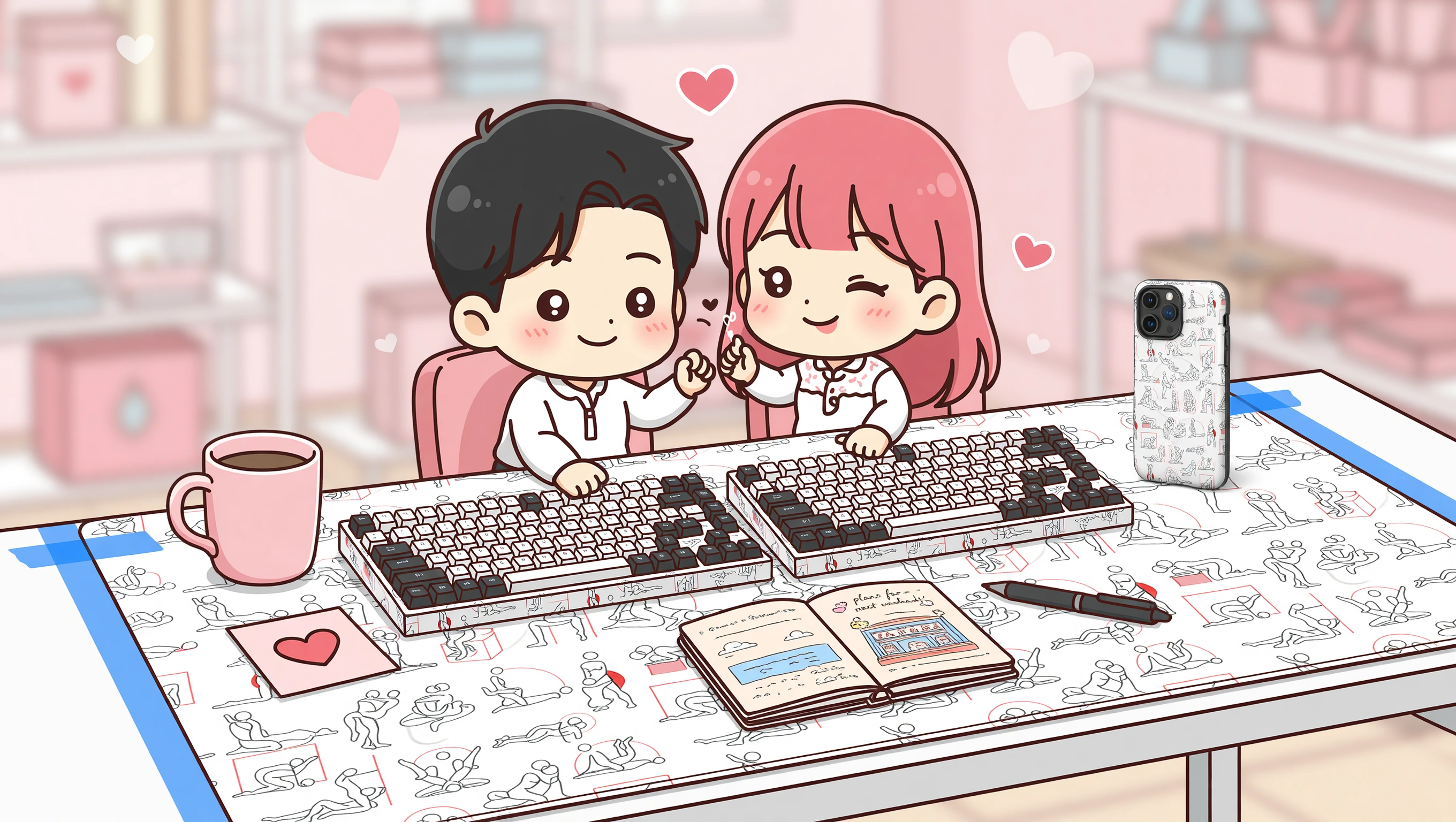 Add Desk Space illustration