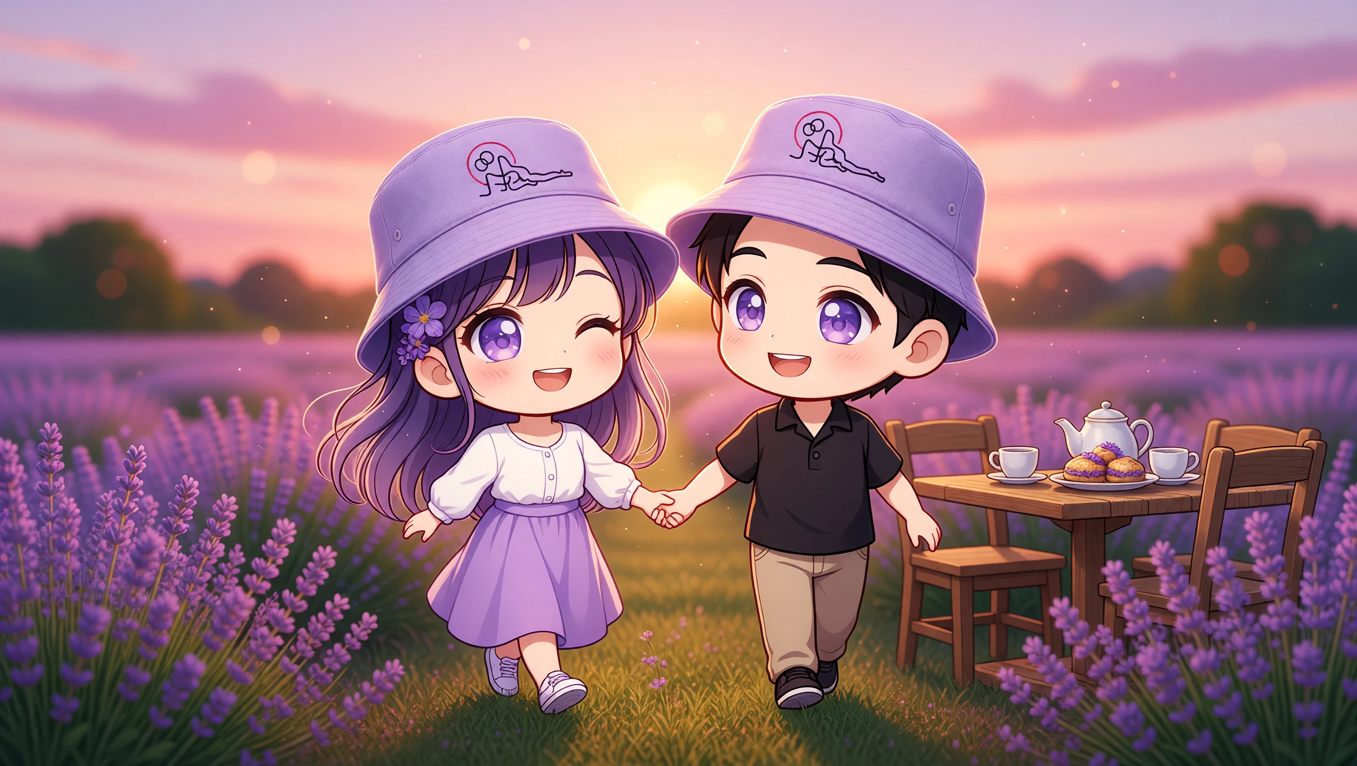 Farm Cafe Flirt Fest illustration