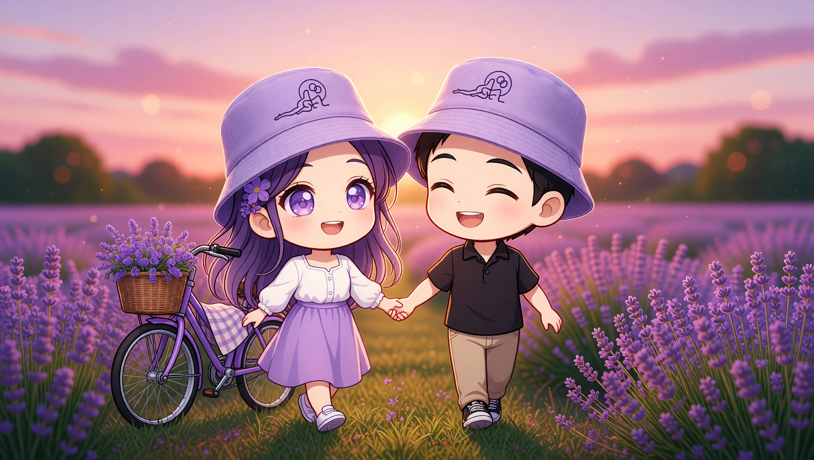 Bicycle Bloom Tour illustration