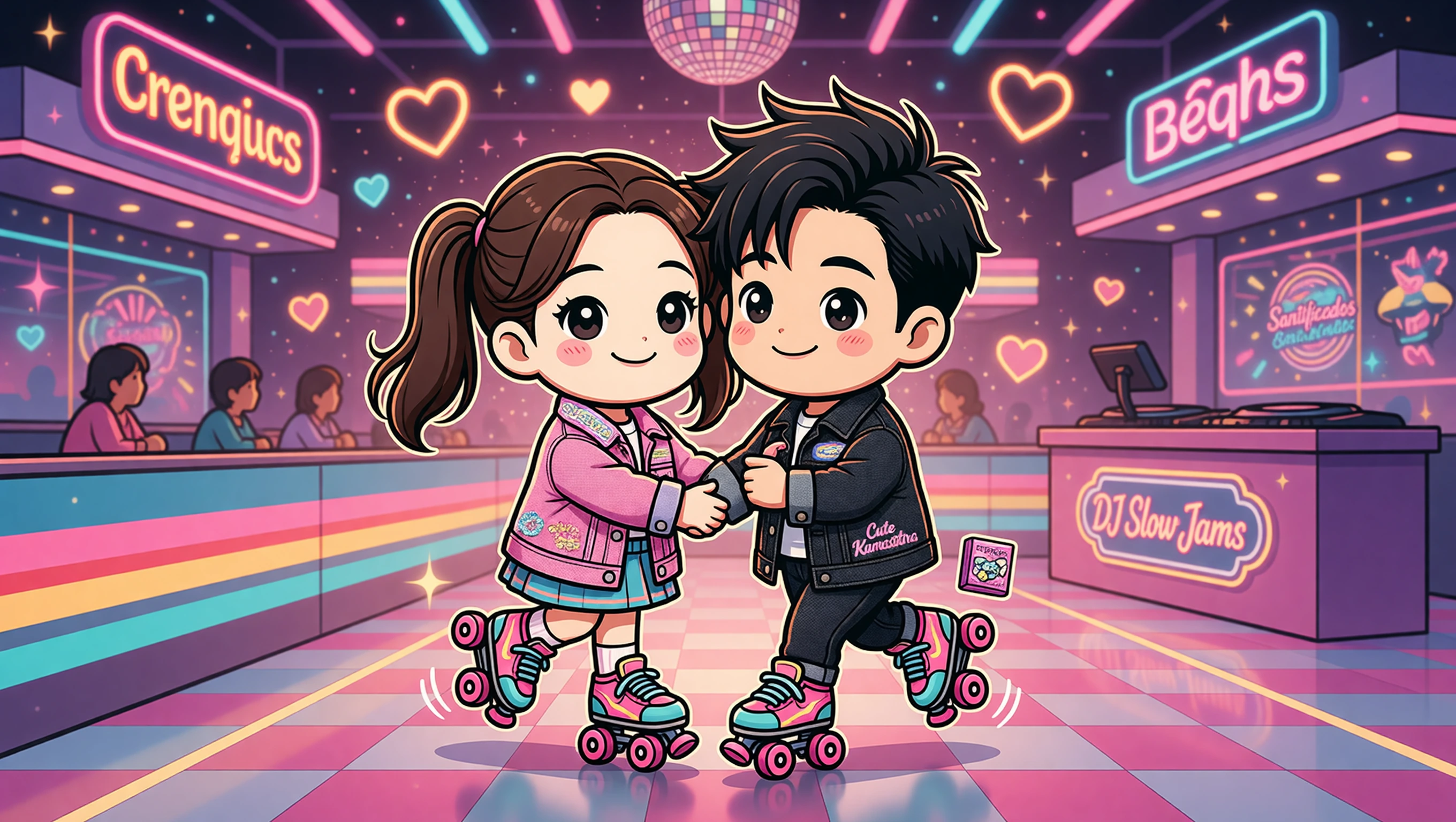 Slow Jam Lovers Lap illustration