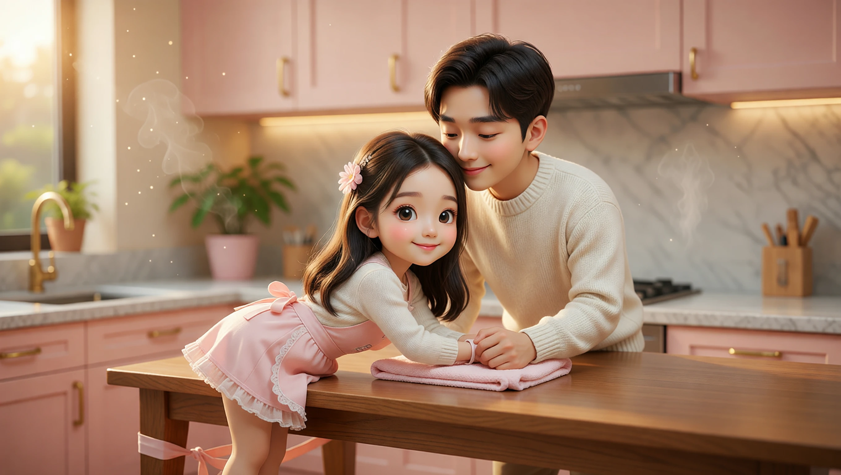 Over Kitchen Table illustration