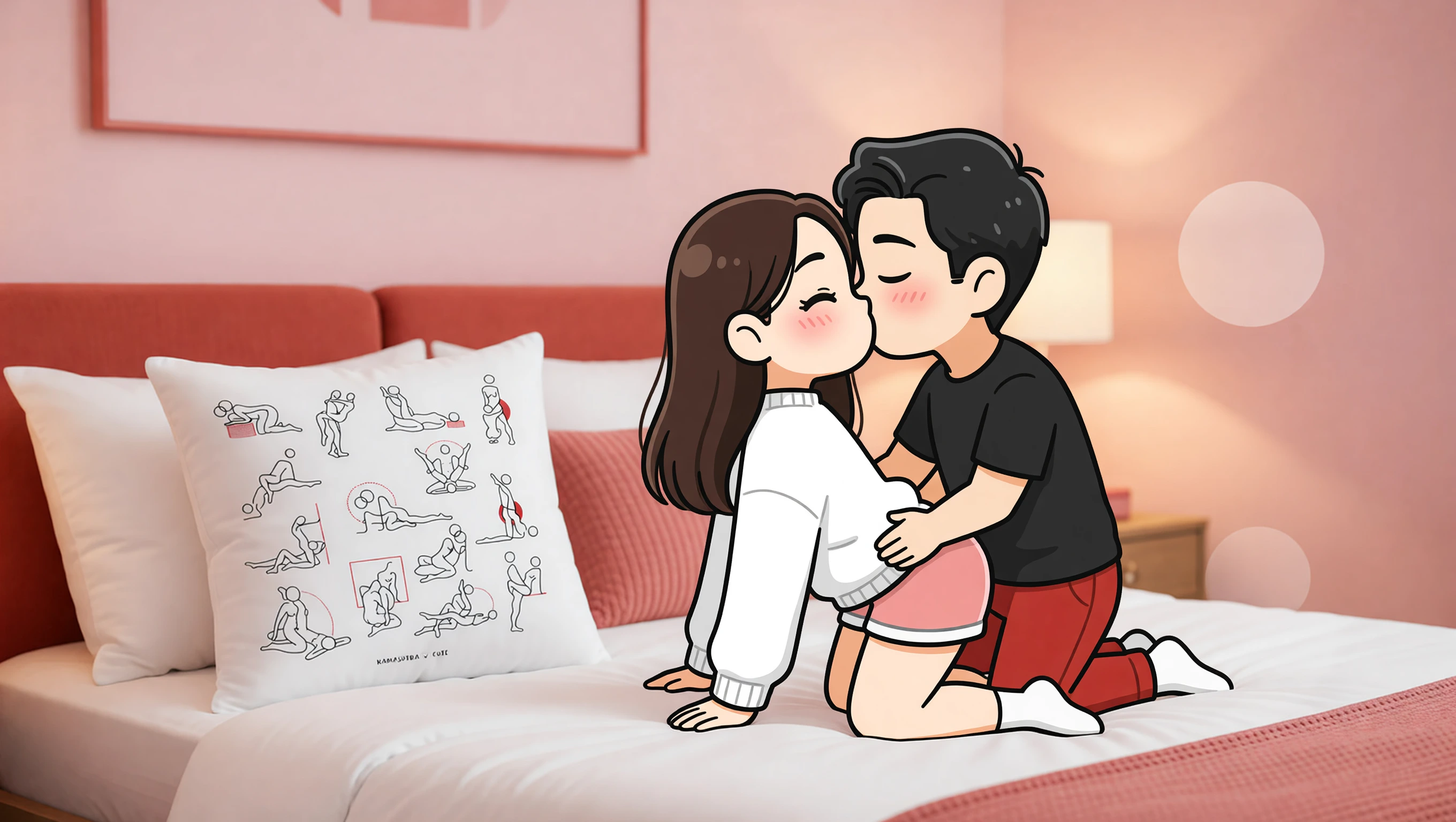 Whisper in Her Ear illustration