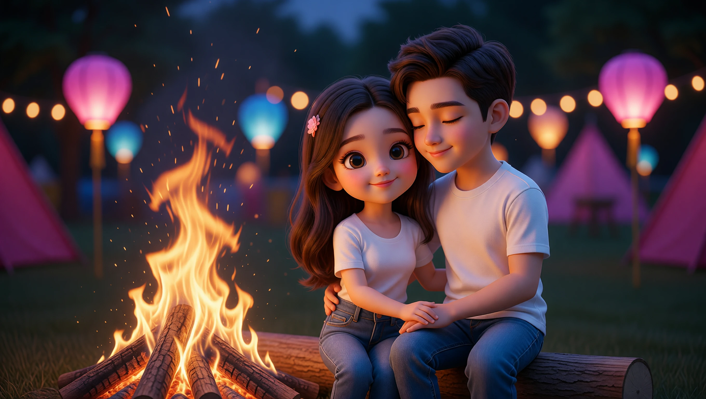 Bonfire Shoulder Lean illustration
