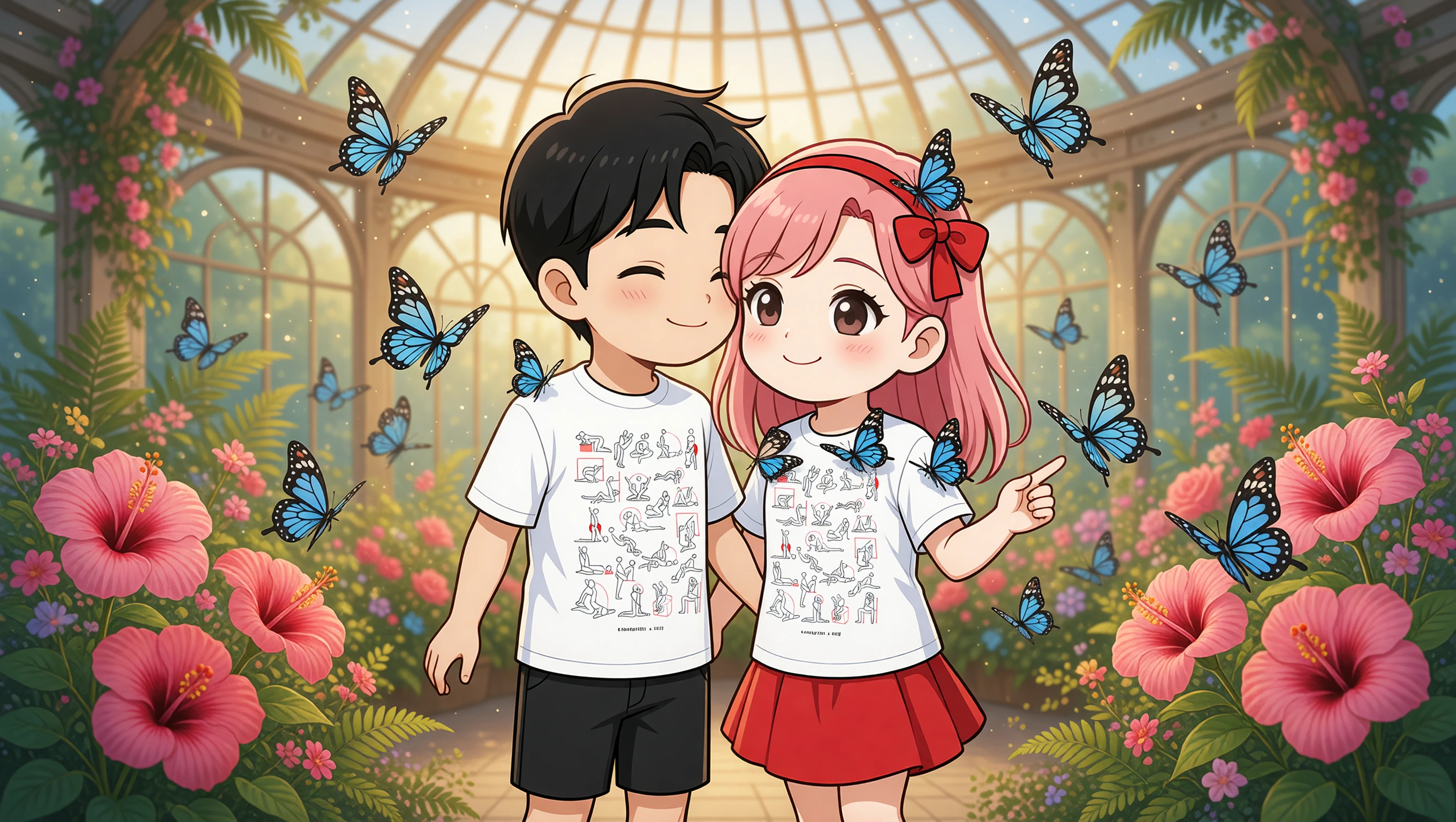 Visit Butterflies illustration