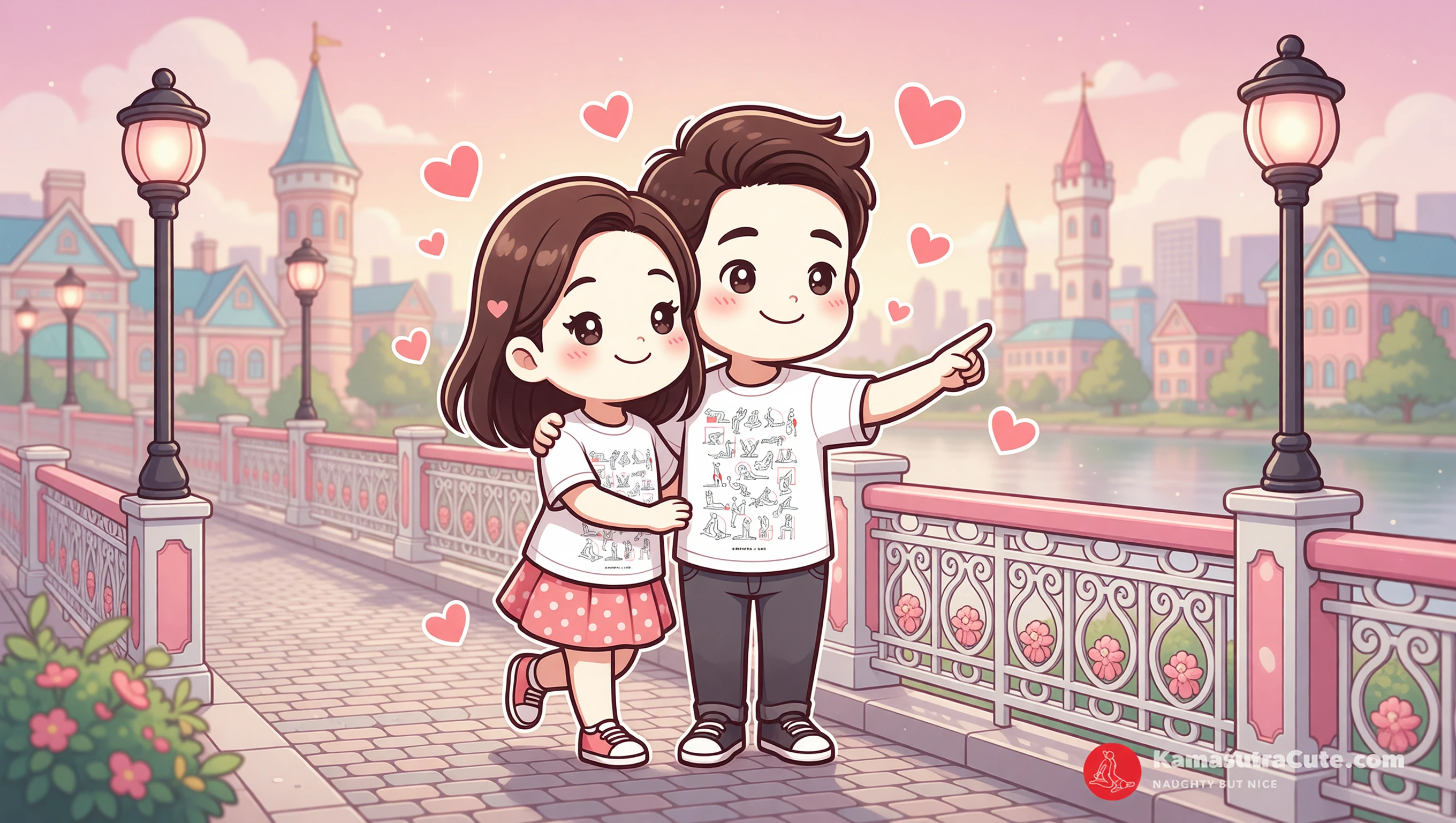 Stop on The Bridge illustration