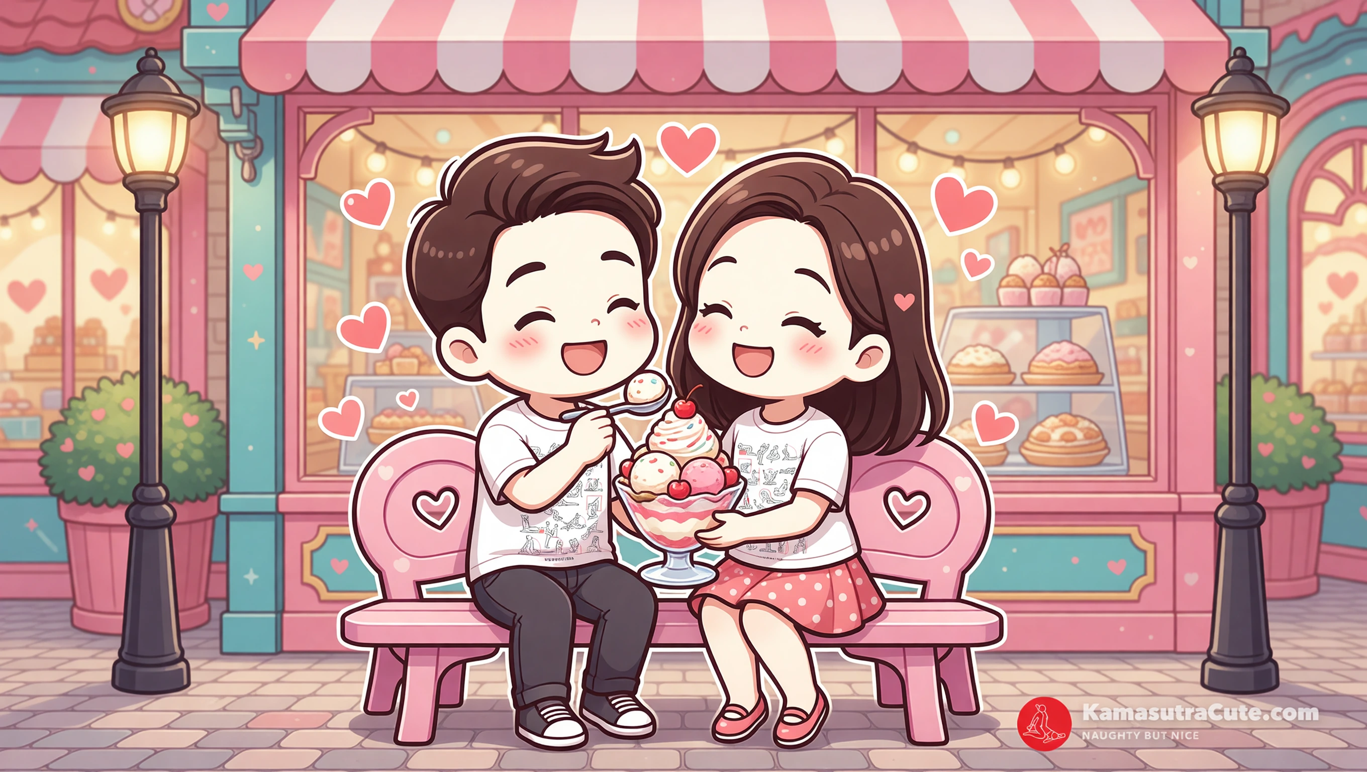 End With a Treat illustration