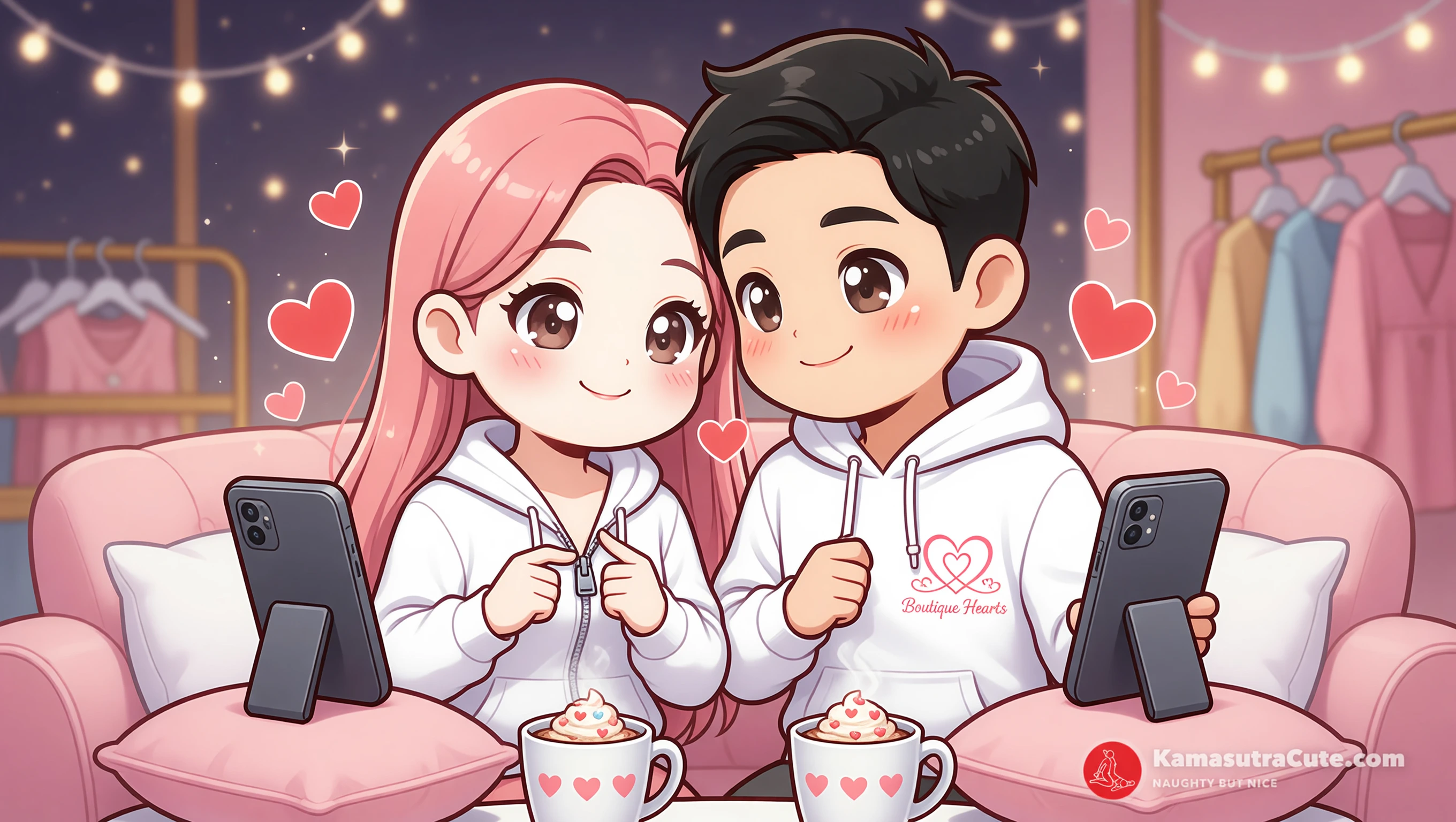 Hoodie Heart Sync illustration