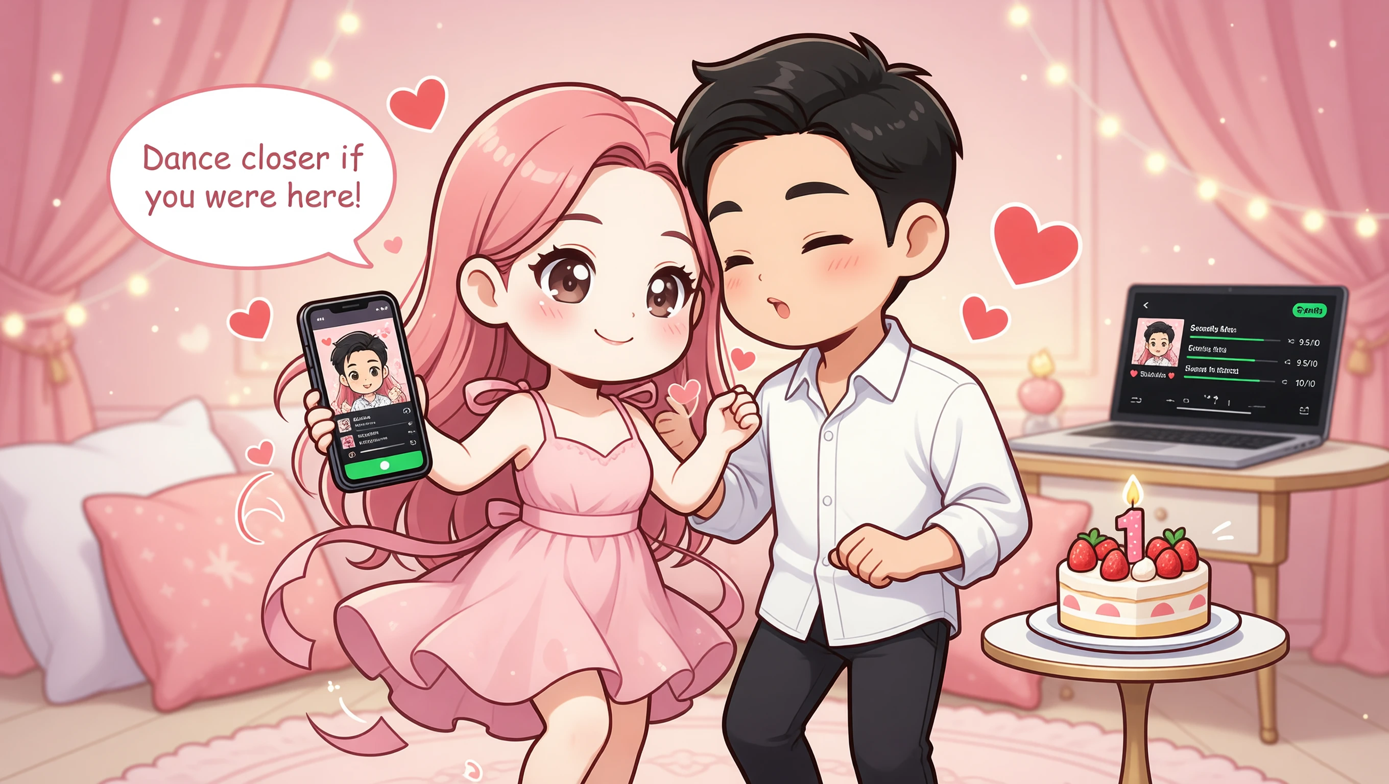 Sensual Sync Dance-Off illustration