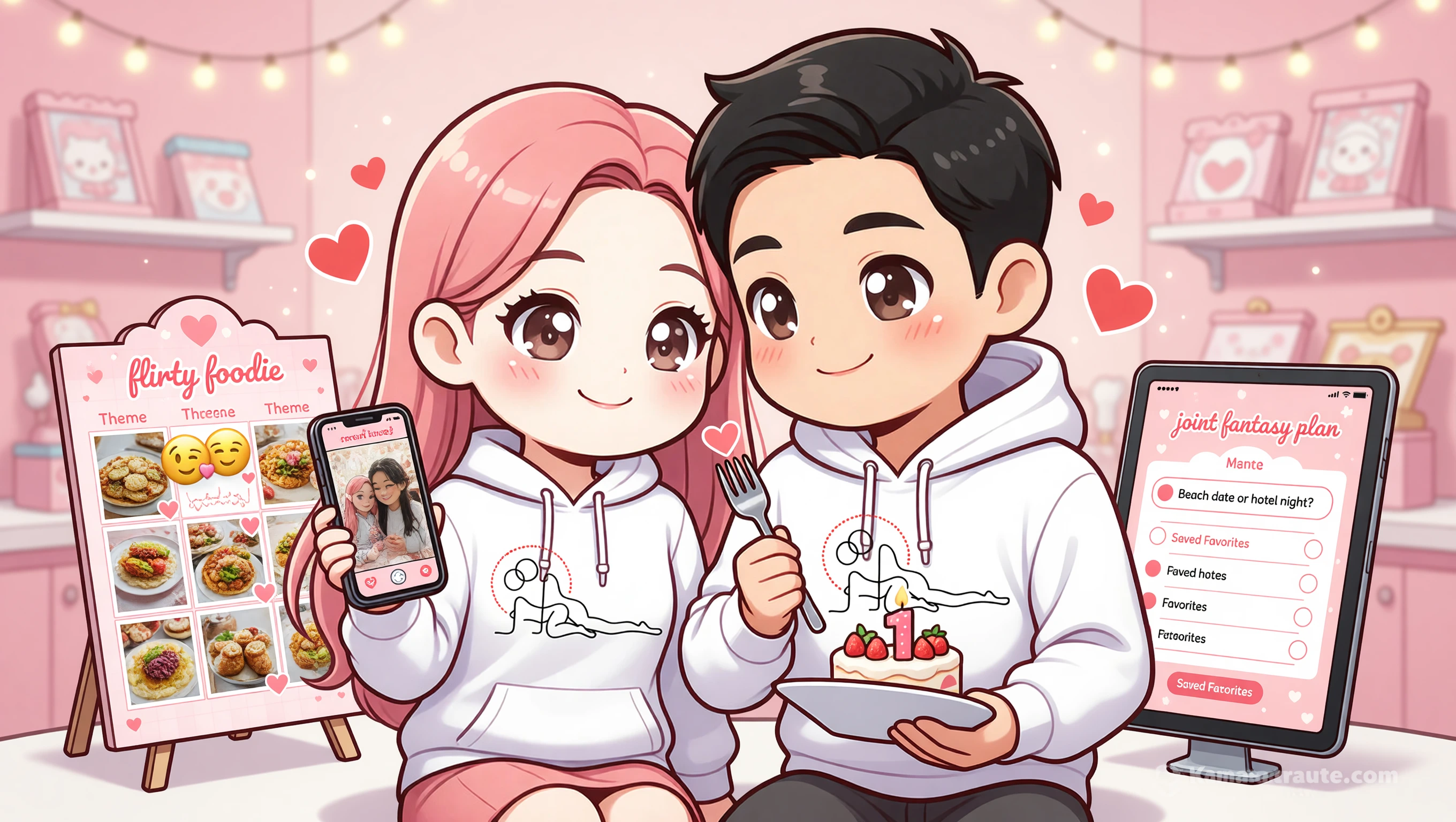 Virtual Vibe Check-In illustration