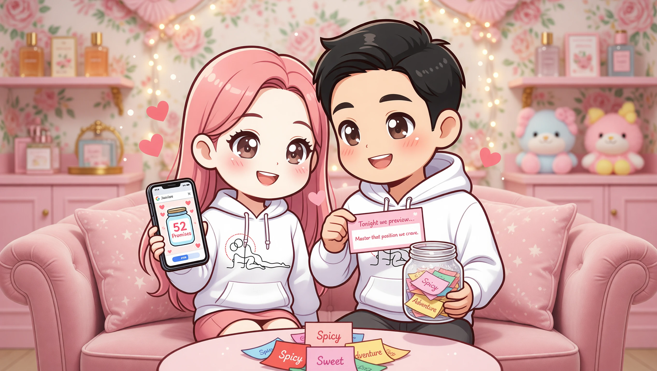 Promise Petal Jar illustration