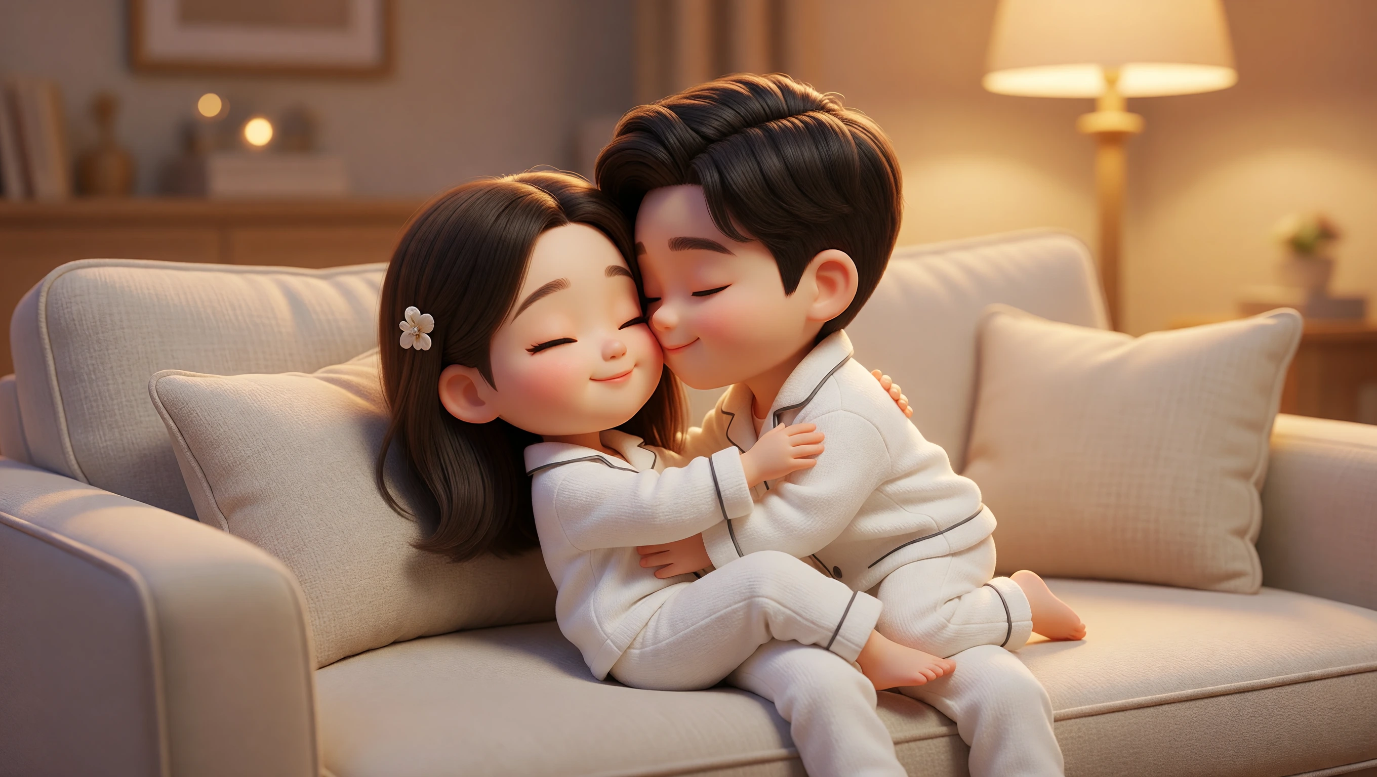 Her on Your Lap illustration
